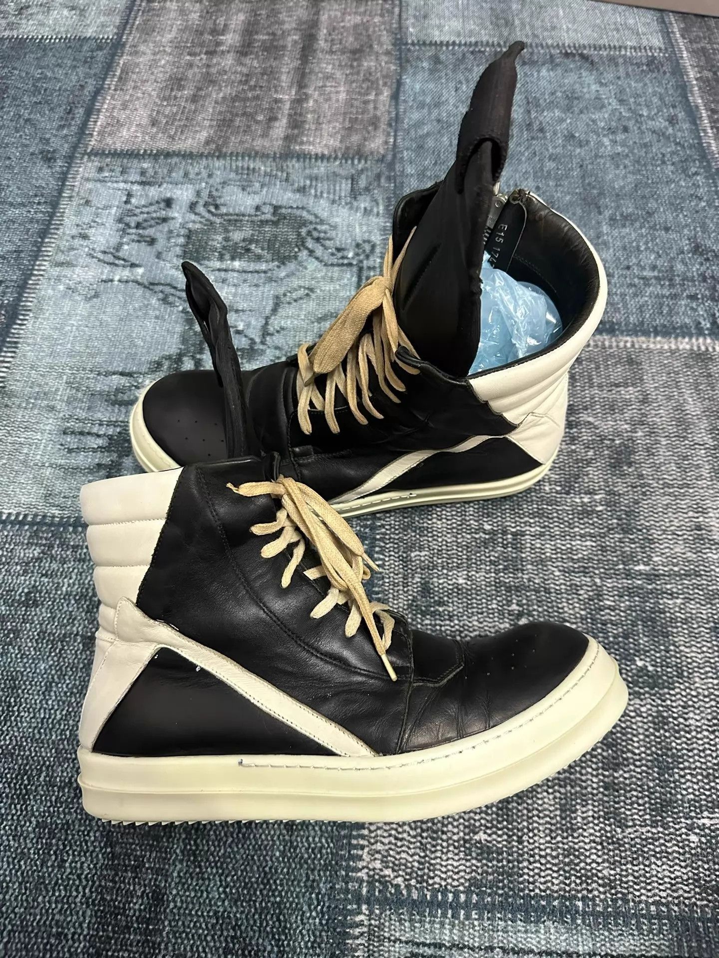 Rick Owens Rick Owens Mainline Inverted Triangle 43 Resoled Size US 10 / EU 43 - 4 Thumbnail