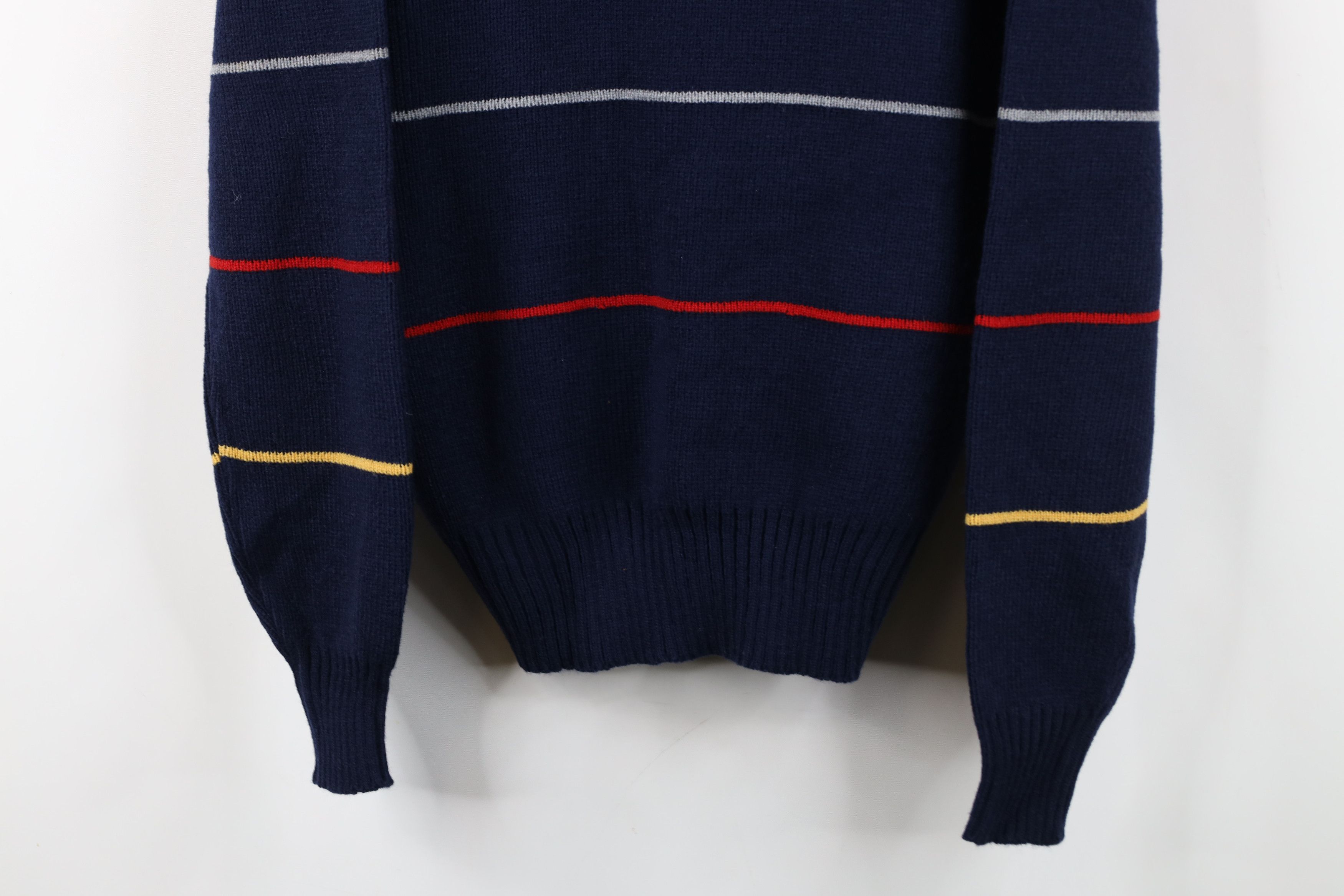 Vintage Deadstock Vintage 70s Streetwear Knit Crewneck Sweater Size US S / EU 44-46 / 1 - 3 Thumbnail