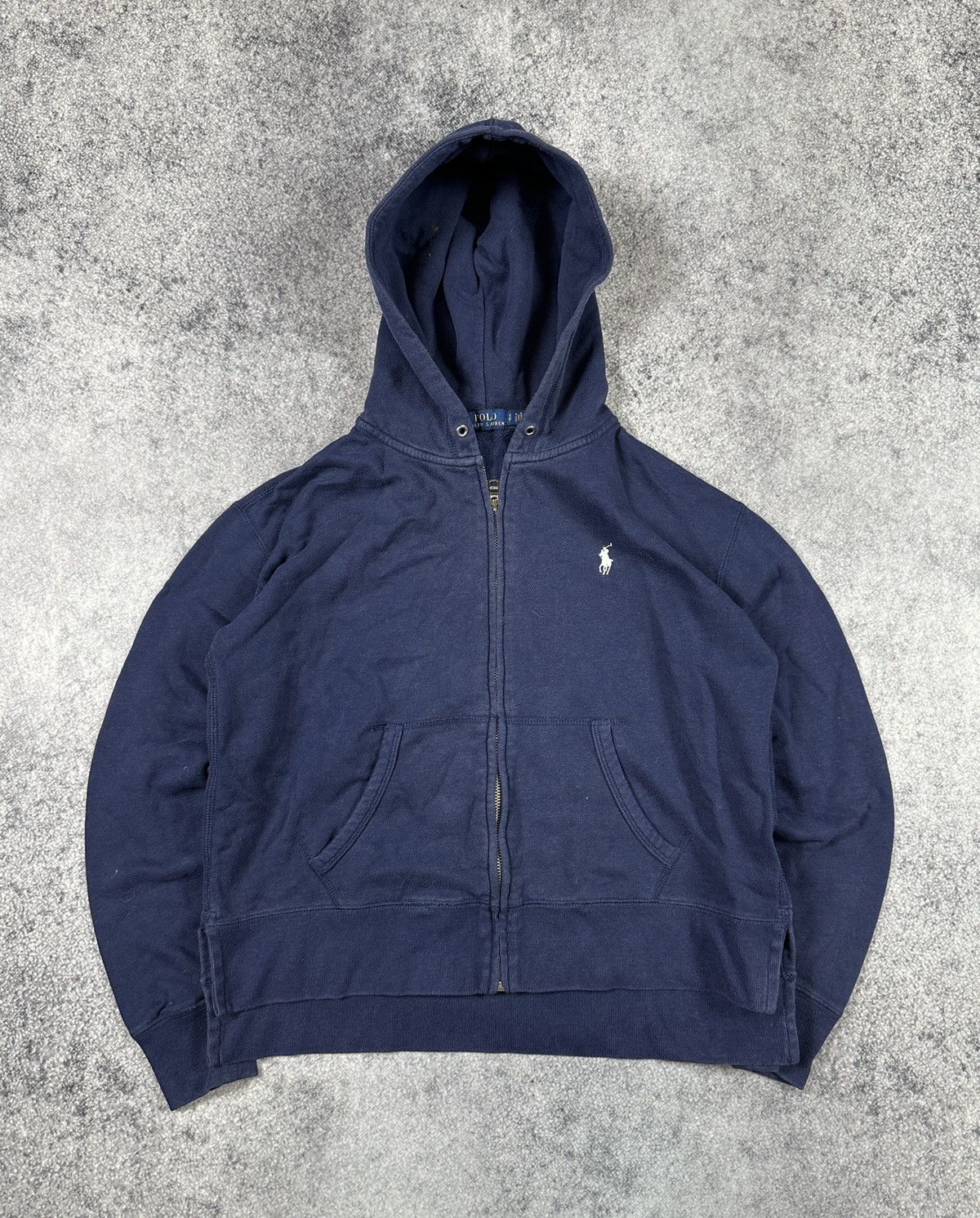 Polo Ralph Lauren Y2K Vintage Polo Ralph Lauren Zip Up Hoodie Streetwear Rare Size S / US 4 / IT 40 - 1 Thumbnail