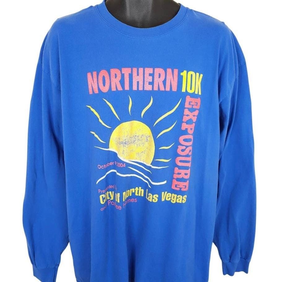 Vintage Vintage Northern Exposure 10K T Shirt Mens Size XL Blue Y2K Size US XL / EU 56 / 4 - 1 Thumbnail
