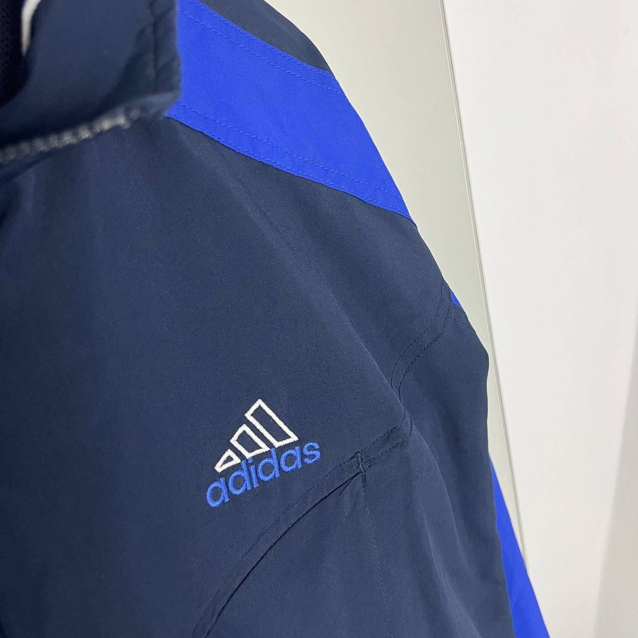 Adidas Adidas Vintage 90s Retro Zip Jacket Y2K Style Baggy Fit Size US L / EU 52-54 / 3 - 3 Thumbnail