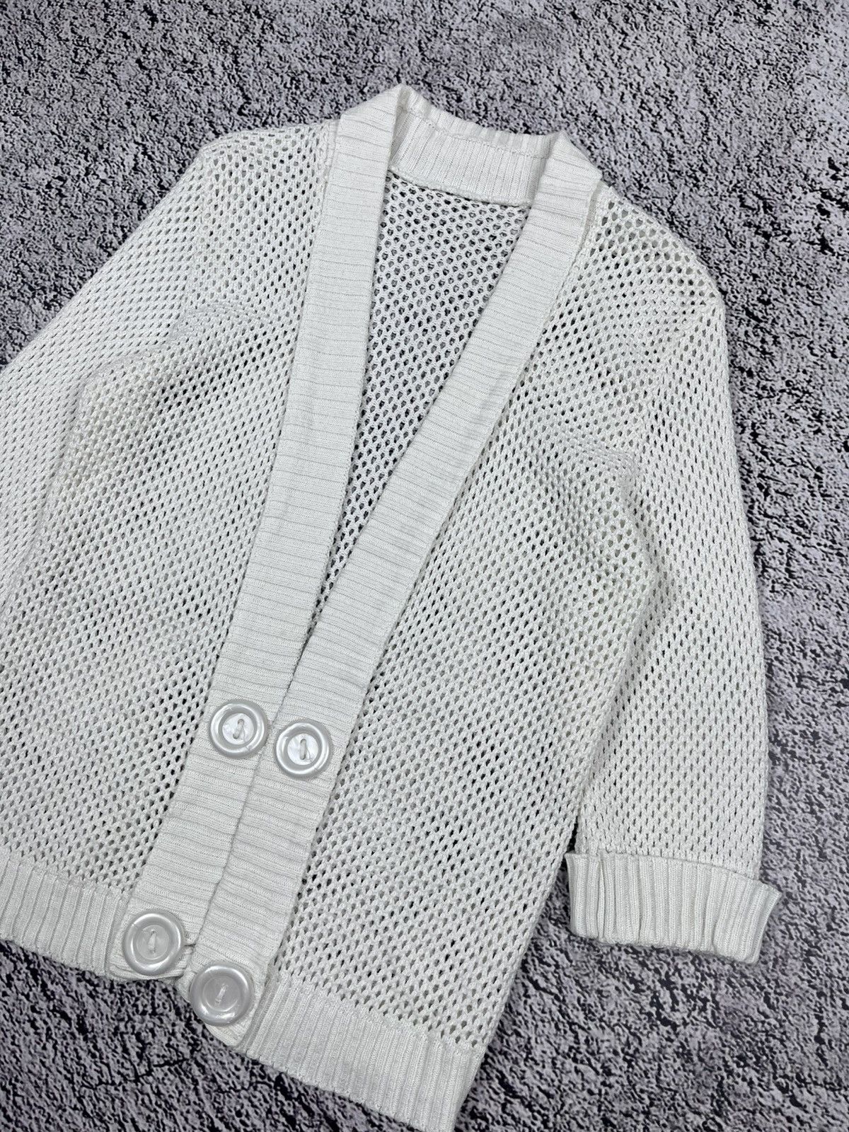 Retrofit Vintage Knit Cardigan Old Money Retro style size M Size M / US 6-8 / IT 42-44 - 4 Thumbnail
