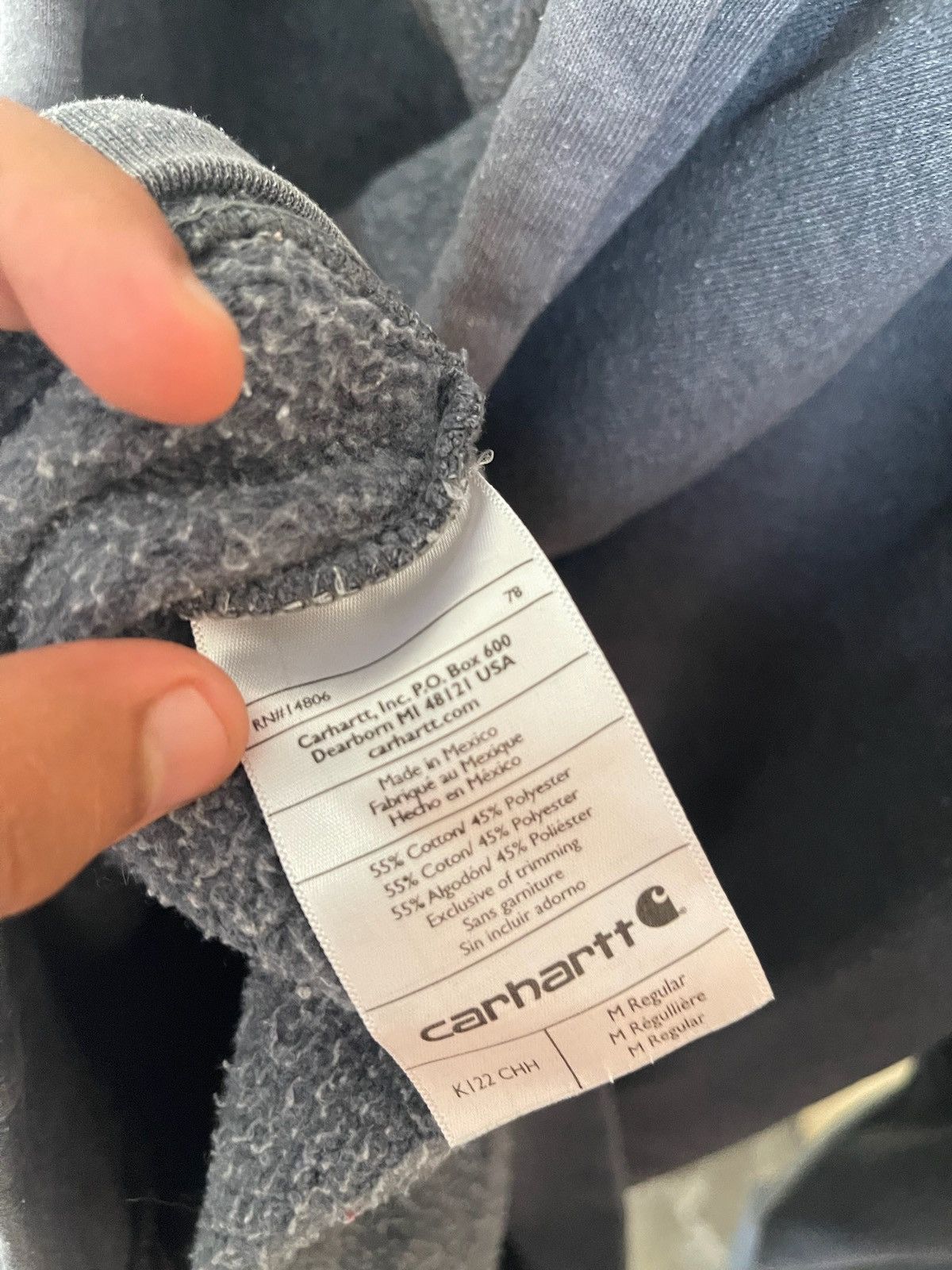 Carhartt Carhartt Zipper Hoodie Size US M / EU 48-50 / 2 - 6 Thumbnail