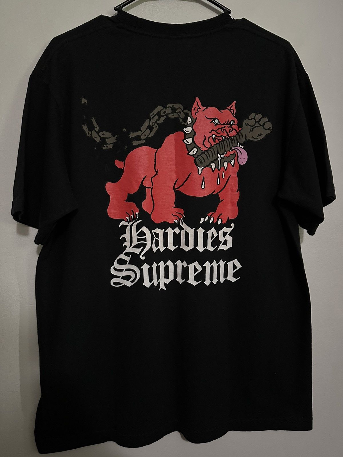 Supreme Hardies Dog Tee Short Sleeve T Shirts
