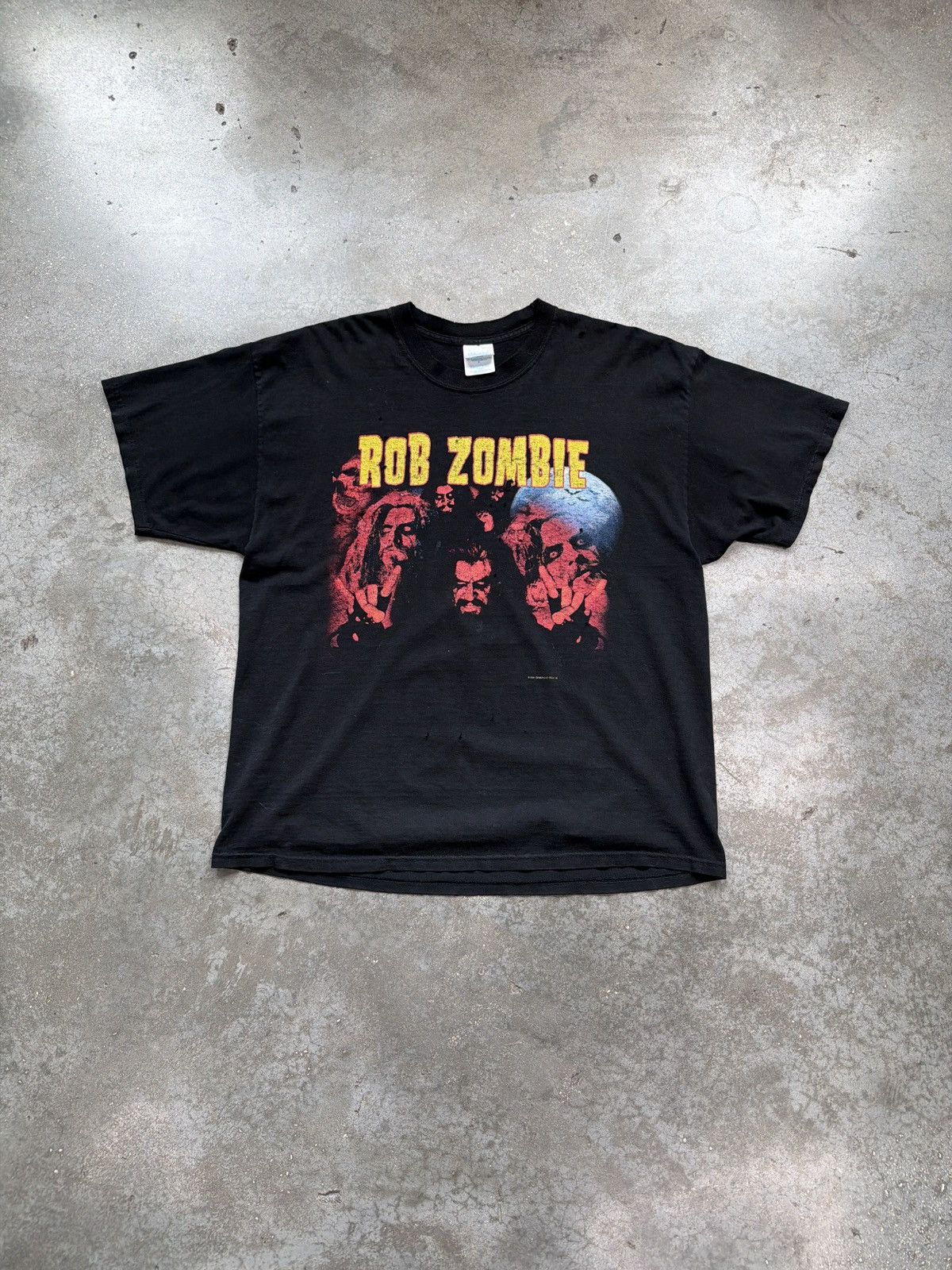 Vintage Vintage Rob Zombie 2001 tee Size US XL / EU 56 / 4 - 1 Thumbnail