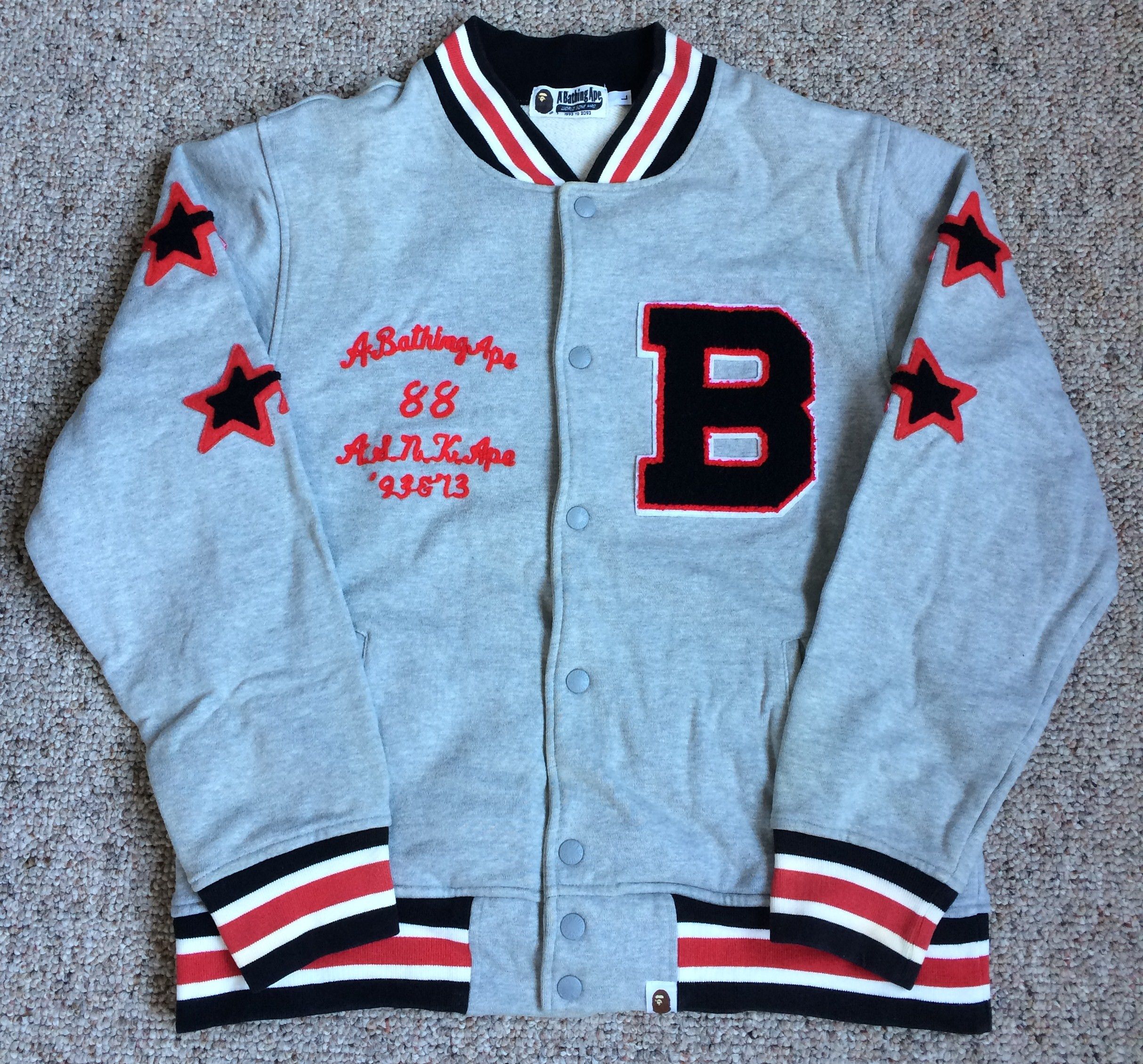 Bape F/W 2013 Bape ASNKA Varsity Jacket Size US L / EU 52-54 / 3 - 1 Thumbnail