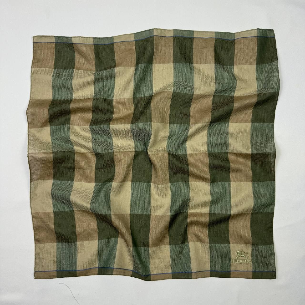 Burberry Vintage Burberrys Handkerchief Bandana Pocket Squares Size ONE SIZE - 3 Thumbnail