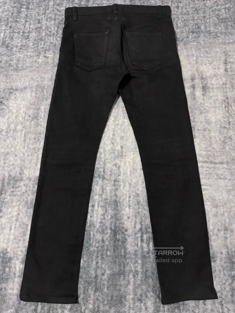 Saint Laurent Paris Saint Laurent Paris Stretch tight black basic denim jeans Size US 29 - 2 Thumbnail