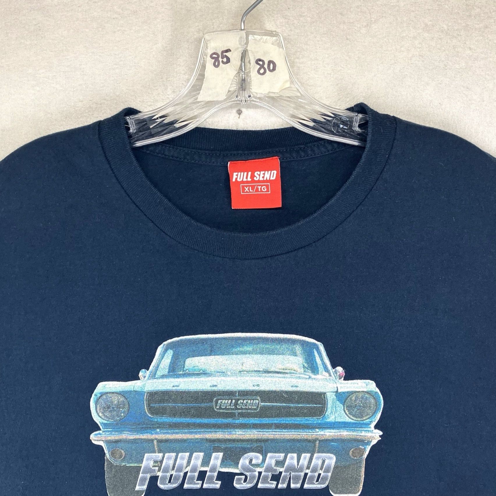 Ford VINTAGE Full Send Nike T-Shirt Men XL Streetwear Blue Graphic 2020s Size US XL / EU 56 / 4 - 5 Thumbnail