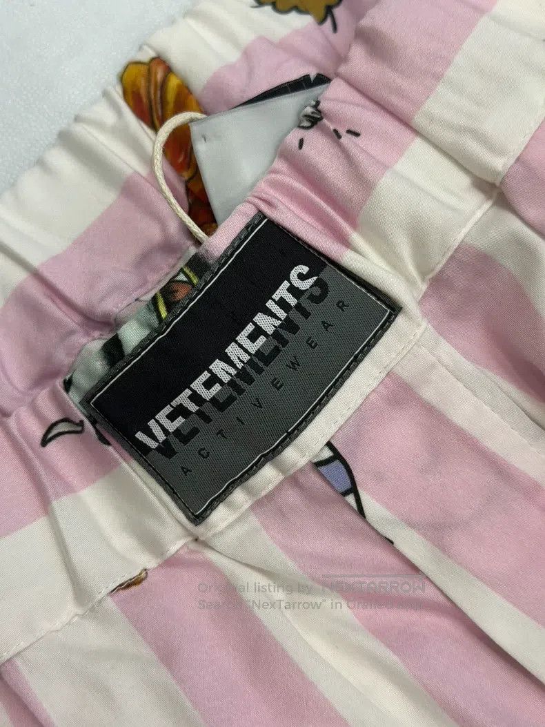 Vetements Vetements size S Sleepwear Breakfast Show Pink Pants Size US 27 - 2 Thumbnail