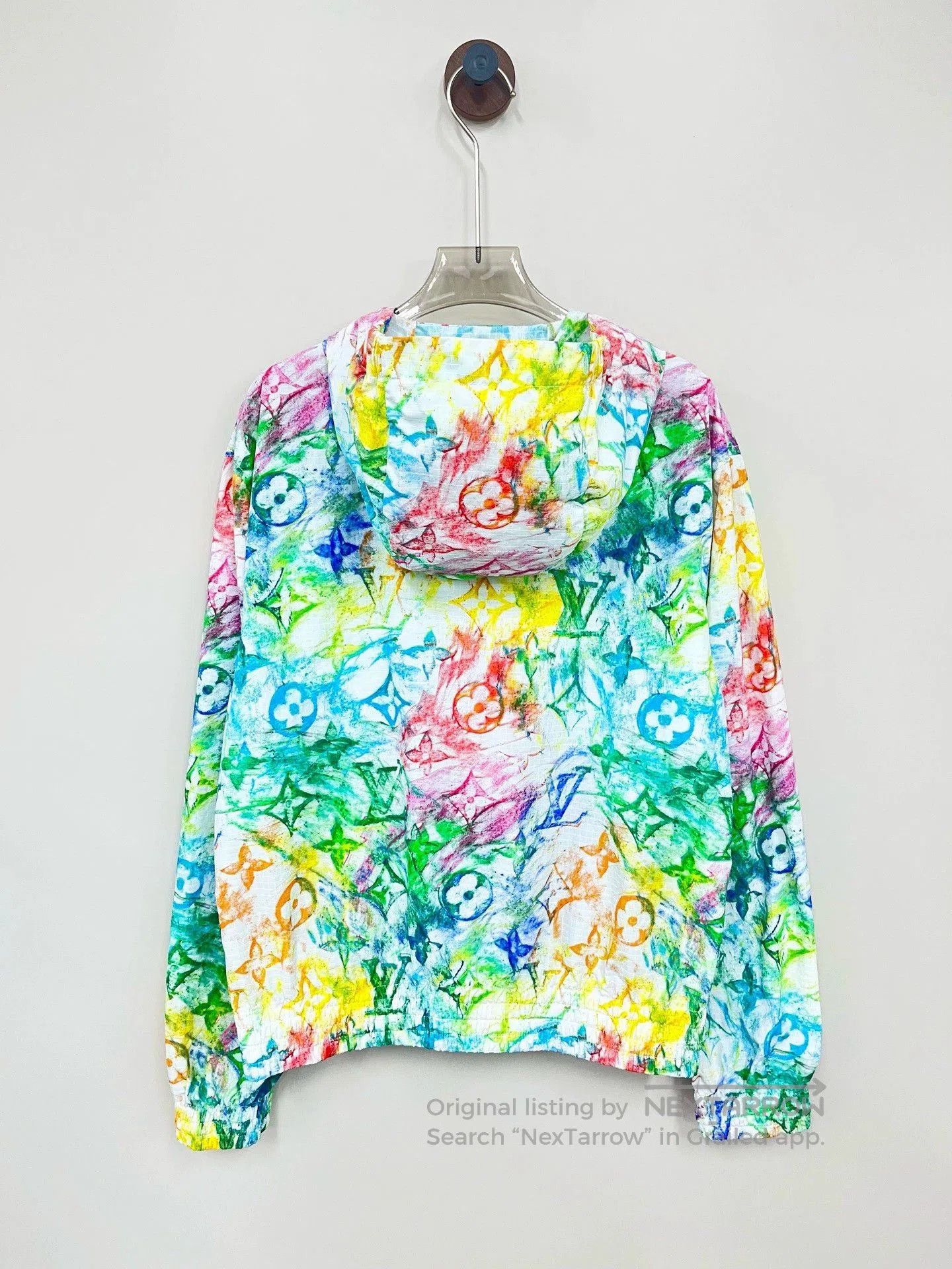 Louis Vuitton Louis Vuitton Logo Print Windbreaker Jacket. Size US M / EU 48-50 / 2 - 2 Thumbnail