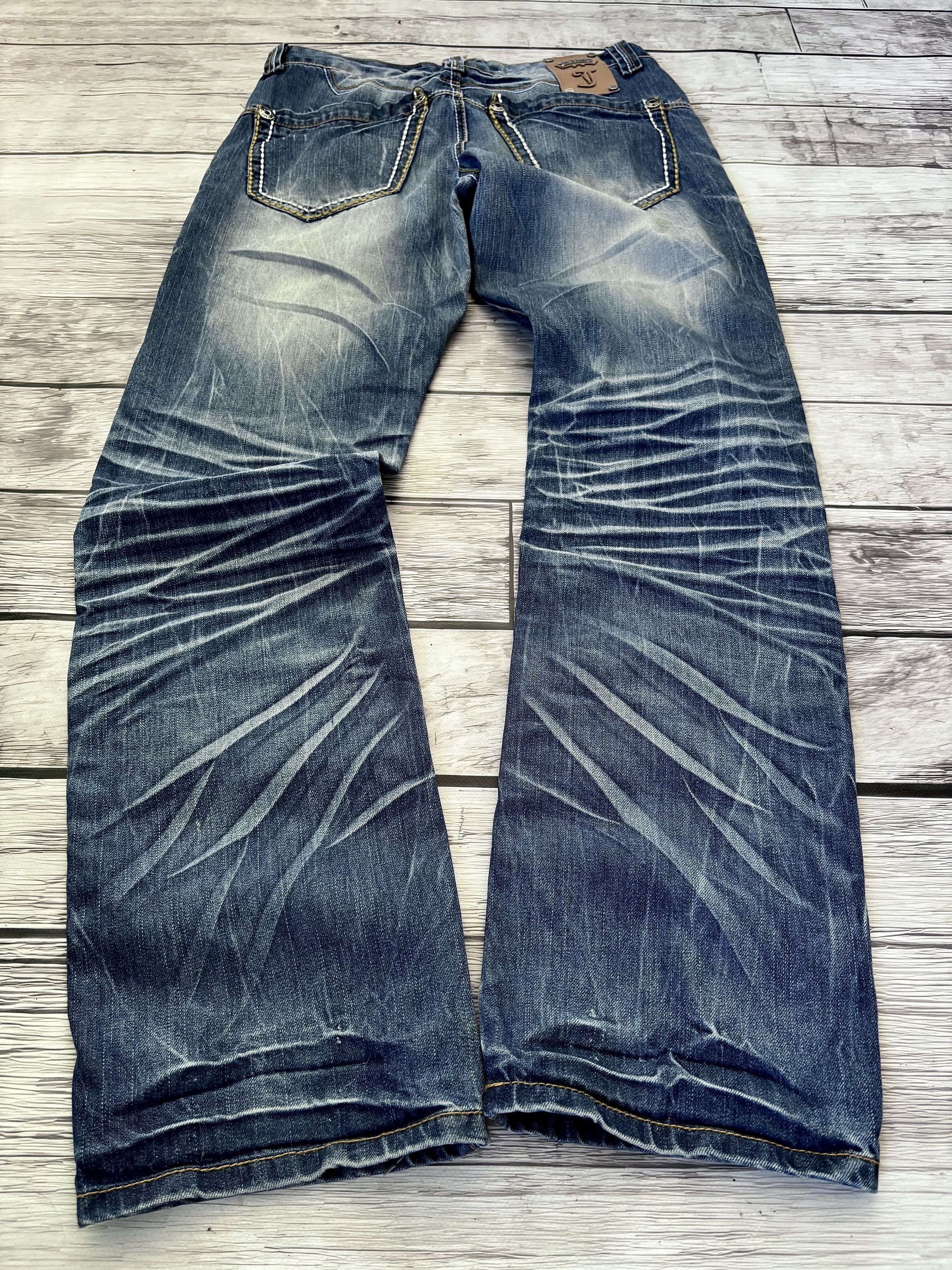 Japanese Brand 💥 HYSTERIC GLAMOUR BALENCIAGA STYLE JAPANESE JEANS Size US 32 / EU 48 - 2 Thumbnail