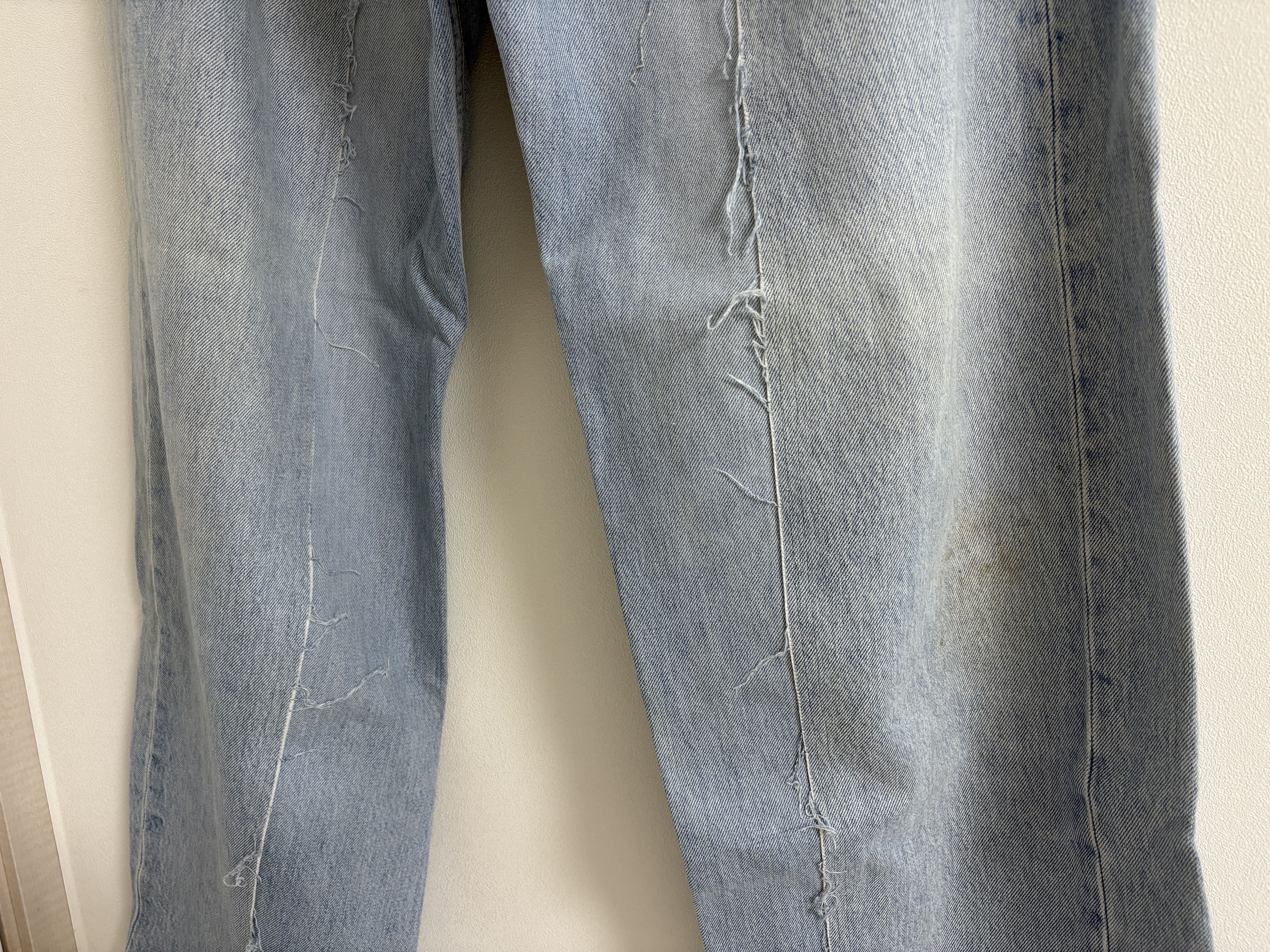 Old Park OLD PARK PAINTED BAGGY JEANS Size US 31 - 3 Thumbnail