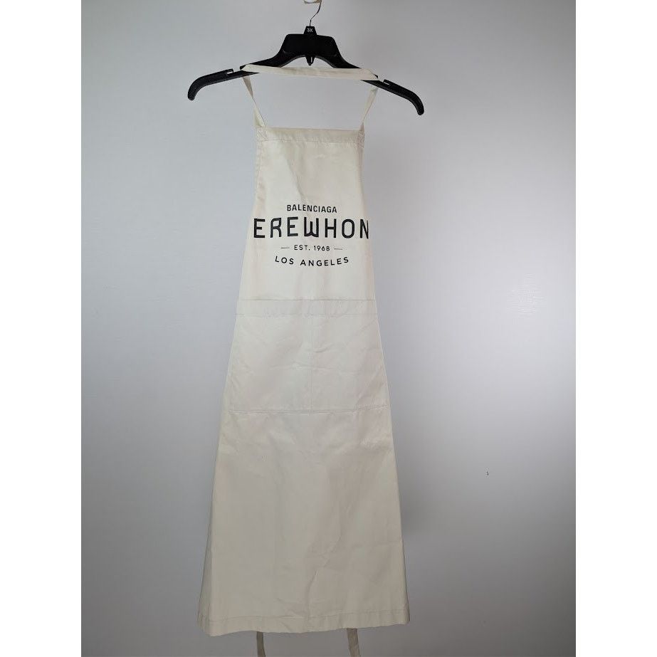 Balenciaga o1rshd1 Erewhon Unisex Papery Cotton Twill Dress in Washed Size US S / EU 44-46 / 1 - 2 Thumbnail