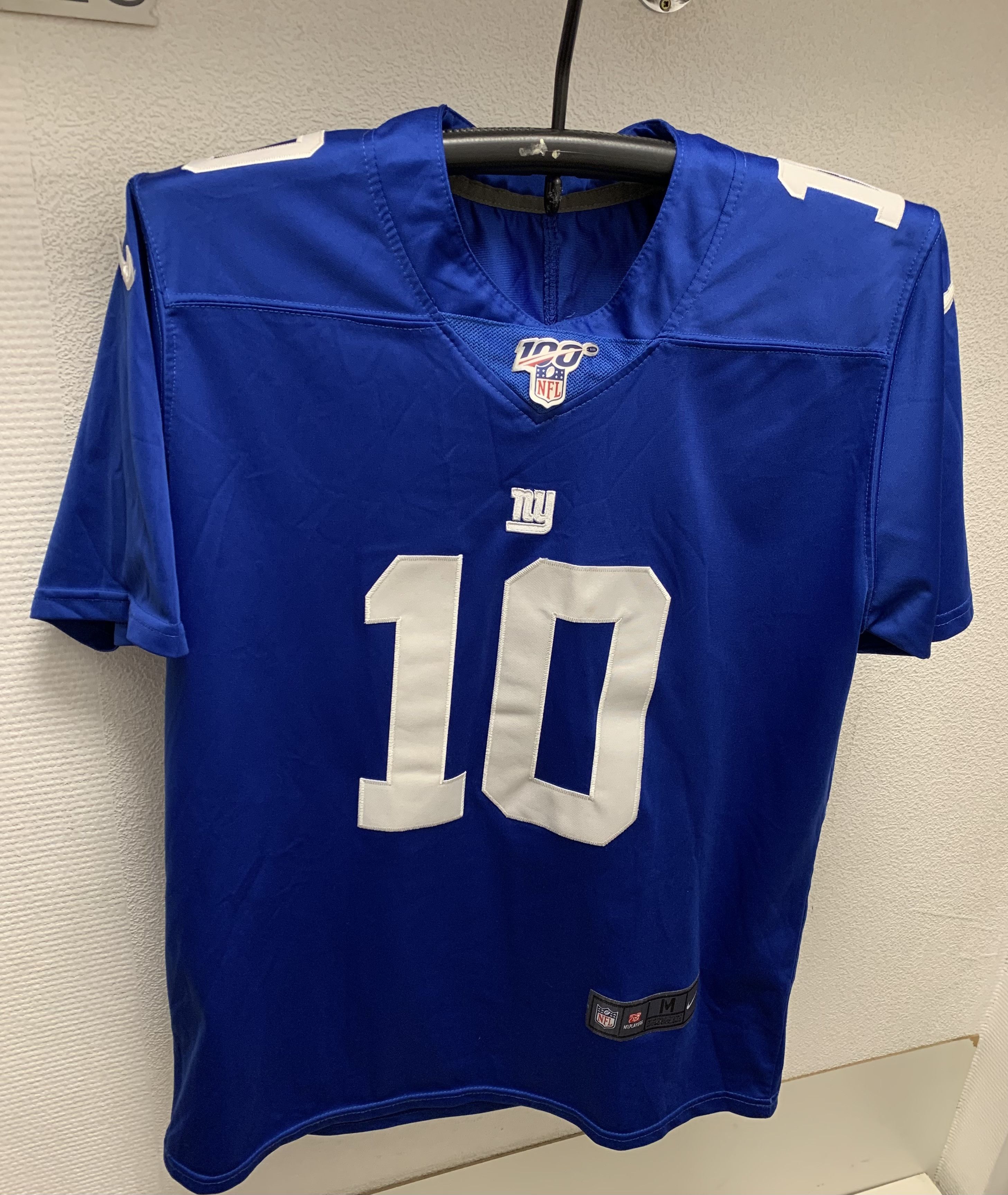 Jersey NFL Nike Eli Manning 10 New York NY GIANTS NFL NIKE blue jersey M Grailed