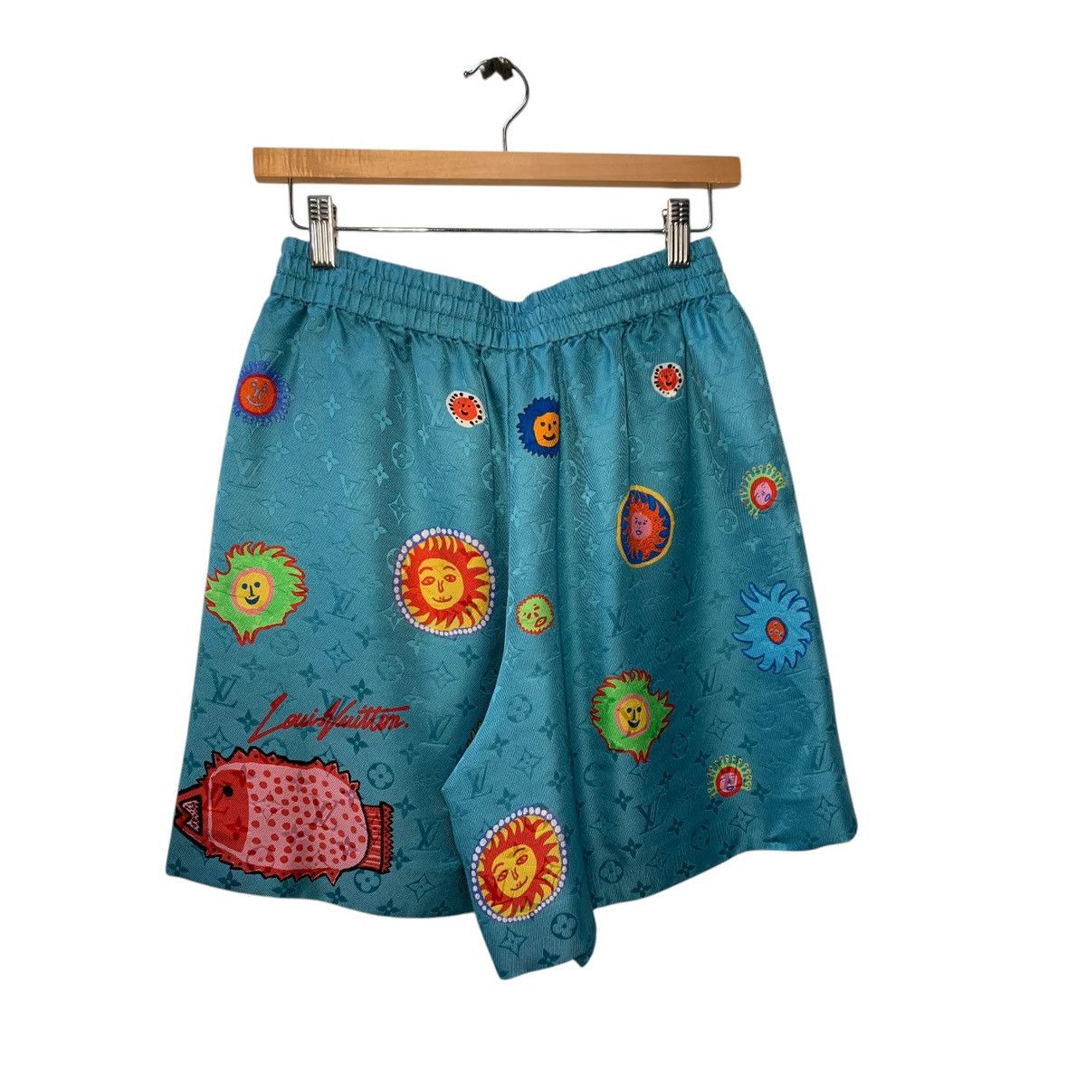 Louis Vuitton × Yayoi Kusama Louis Vuitton x Yayoi Kusama 2023 Blue Silk Set Size US M / EU 48-50 / 2 - 5 Thumbnail