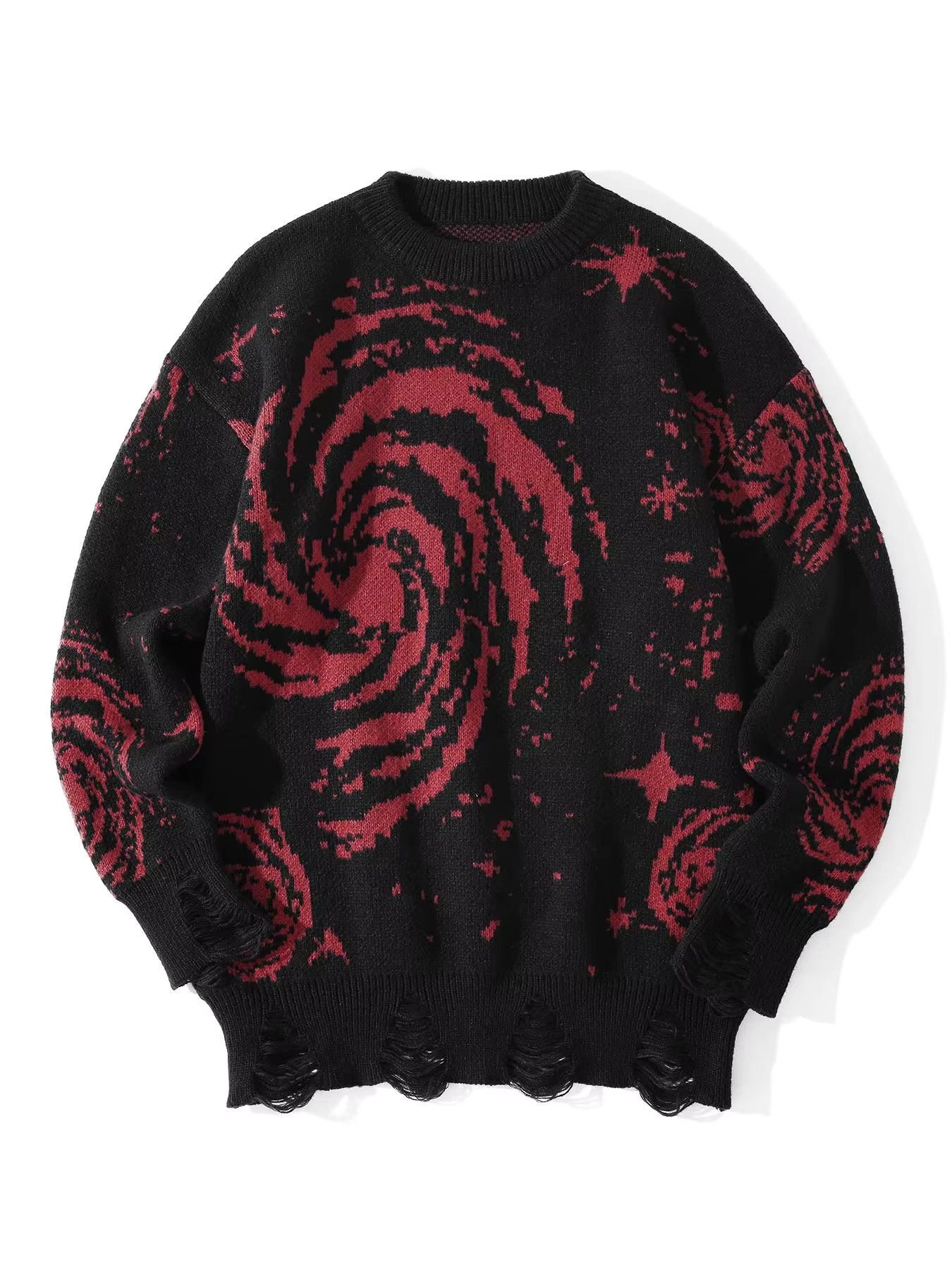 Other Starry Sky Pattern Fashionable Knitted Pullover Sweater Size US L / EU 52-54 / 3 - 1 Thumbnail