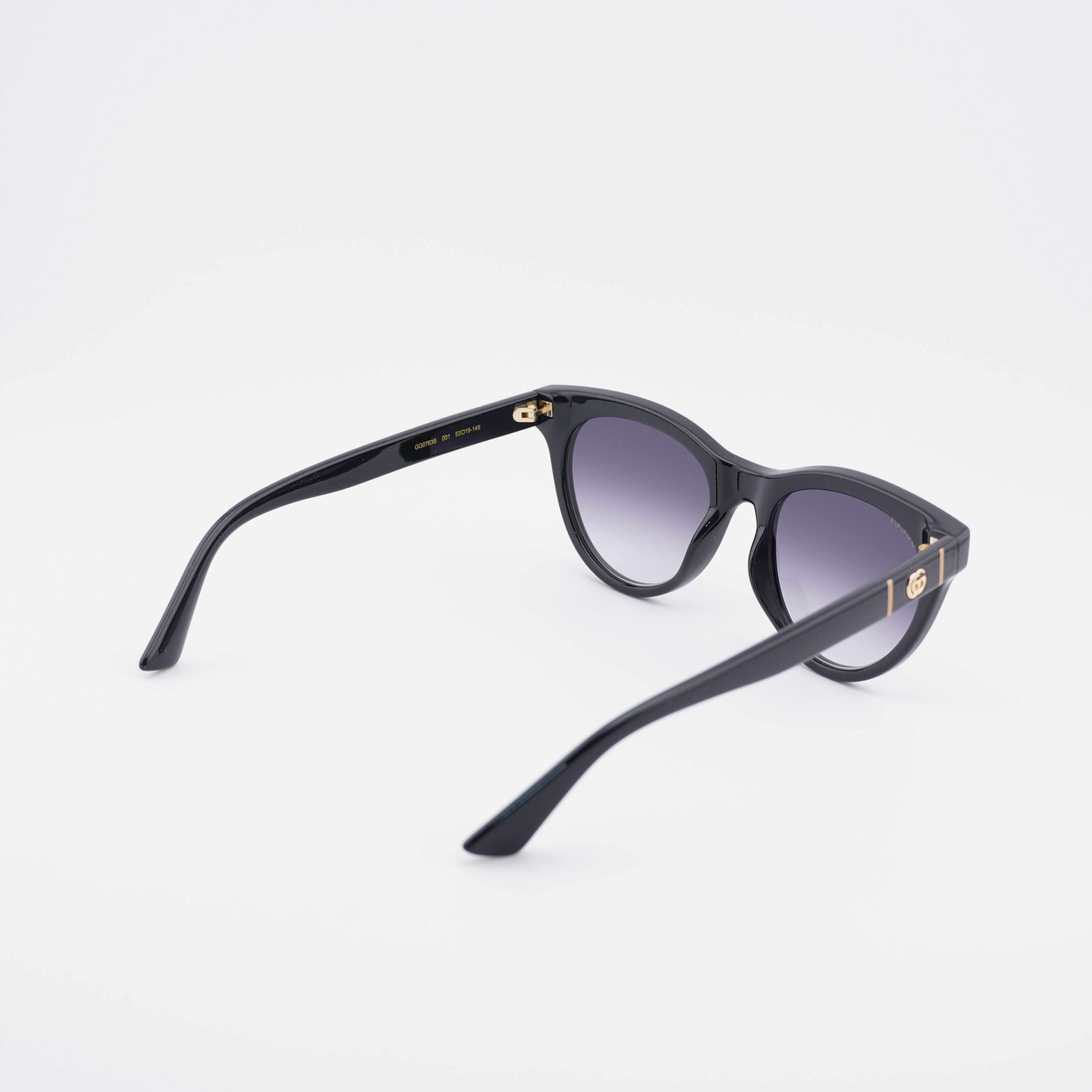 Gucci Gucci GG0763S 001 Women Sunglasses Black Cat Eye Frame Size ONE SIZE - 10 Thumbnail