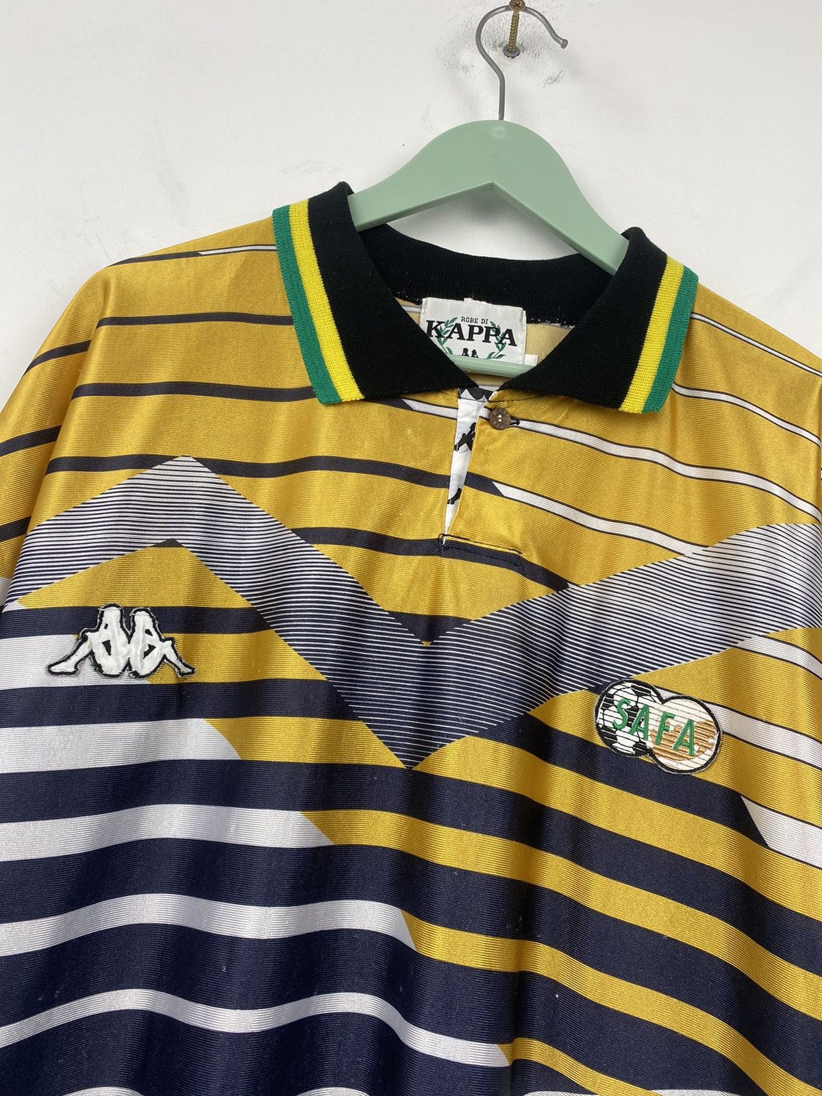 Kappa Vintage South Africa 1996 Kappa Soccer Jersey Australia Size US L / EU 52-54 / 3 - 2 Thumbnail