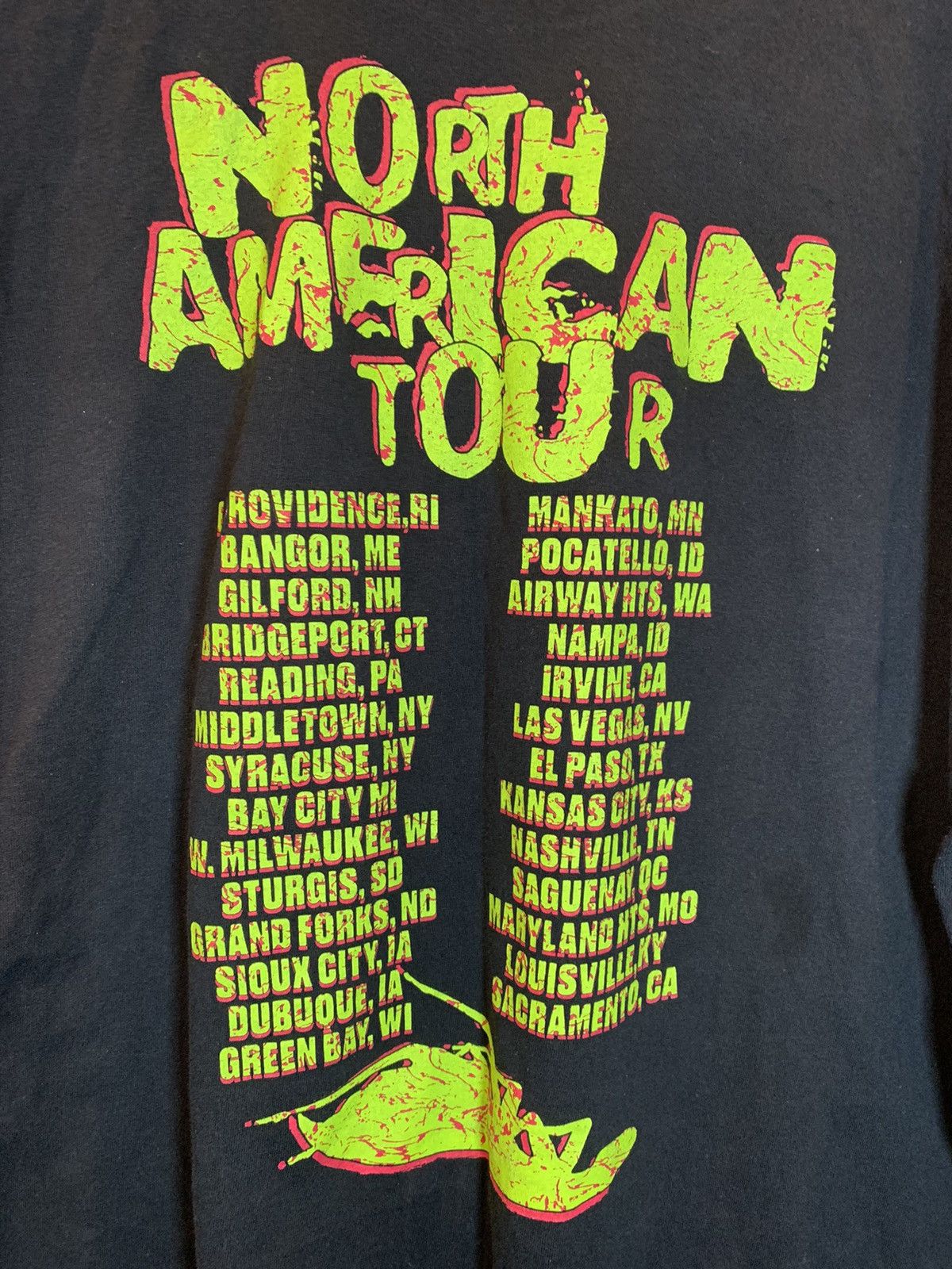 Band Tees *RARE* Papa Roach North American Tour Band T-Shirt - 2XL Size US XXL / EU 58 / 5 - 4 Thumbnail