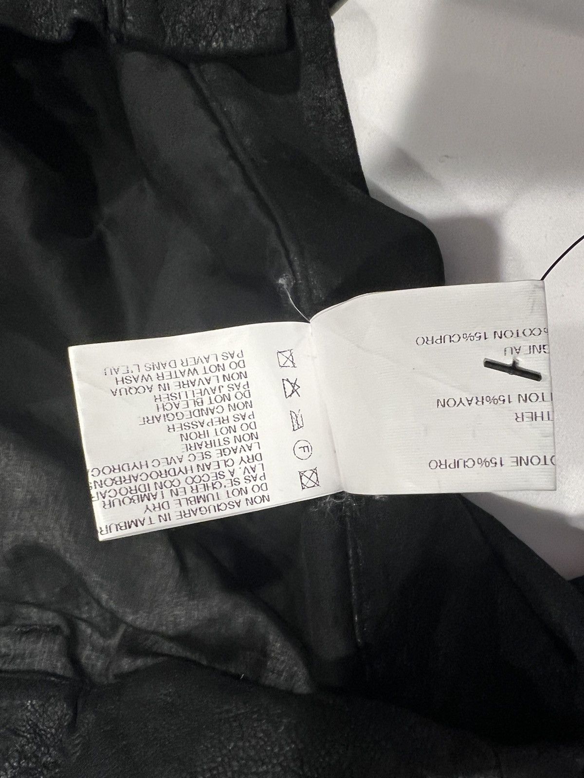 Rick Owens Rick Owens Mens lamb leather pants. XL Size US 35 - 10 Thumbnail