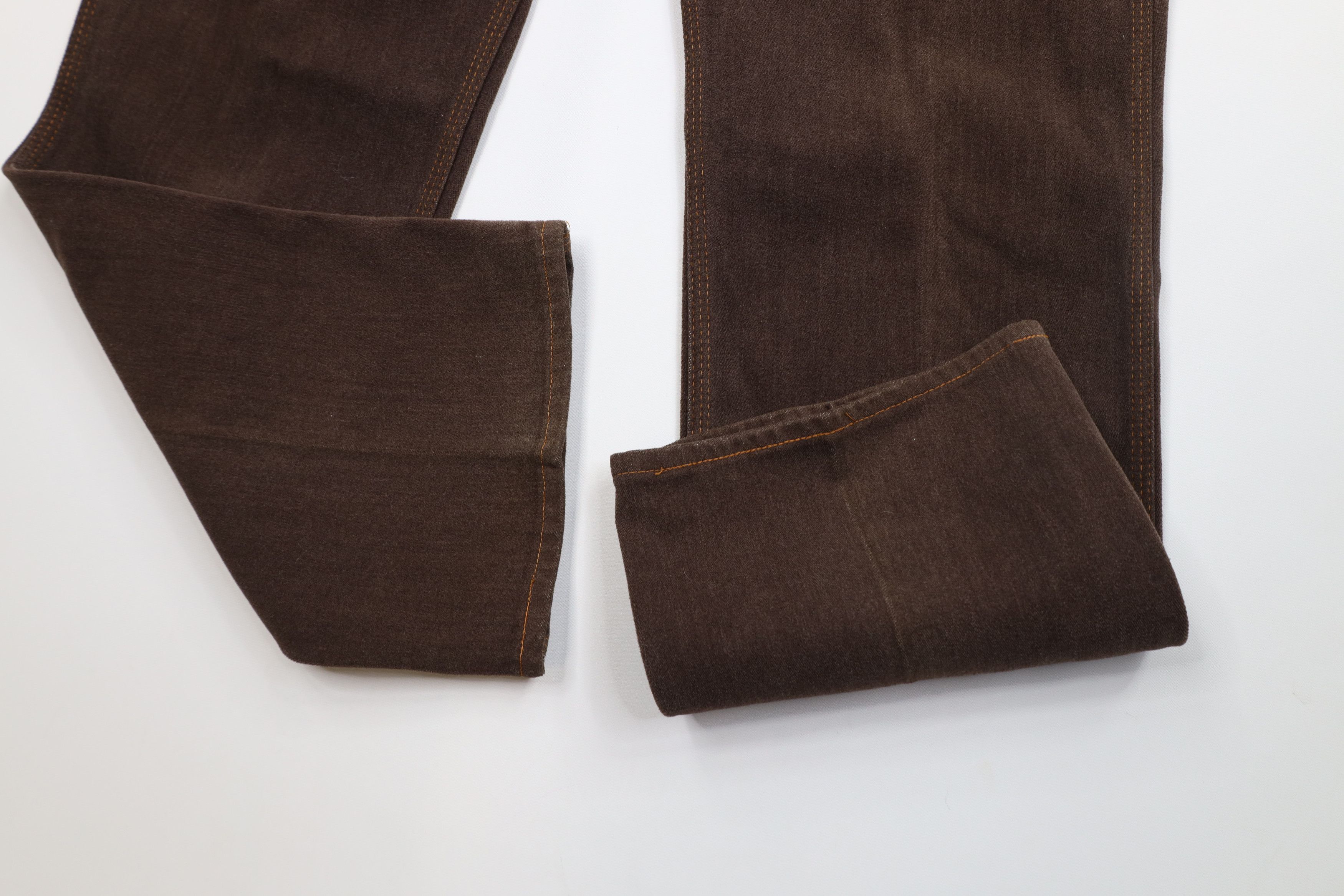 Vintage Vintage 70s Streetwear Cotton Chamois Cloth Wide Leg Pants Size US 32 / EU 48 - 5 Thumbnail