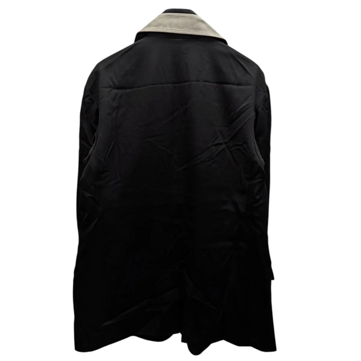 Yohji Yamamoto Yohji Yamamoto pour homme 17AW Leather Collar Design Jacket Size US L / EU 52-54 / 3 - 2 Thumbnail