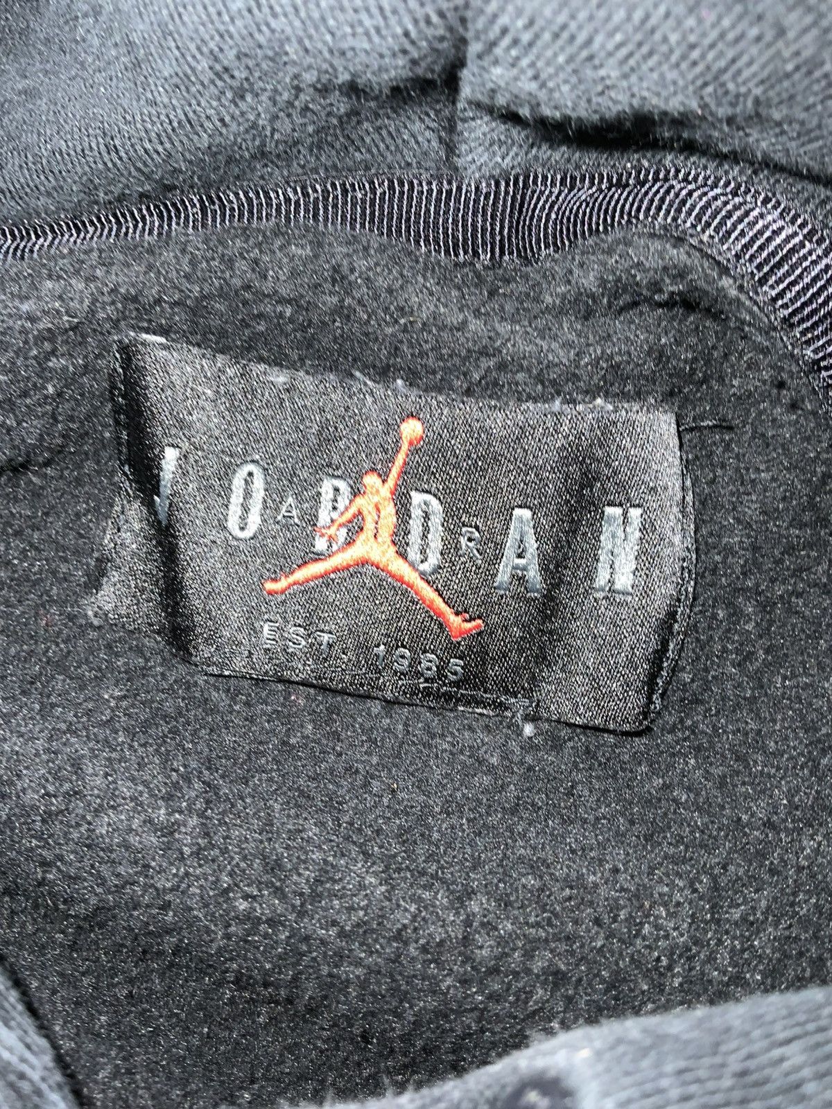 Jordan Brand Air Jordan Nike Jumpman 23 Black Graphic Retro Hoodie Size US L / EU 52-54 / 3 - 6 Thumbnail