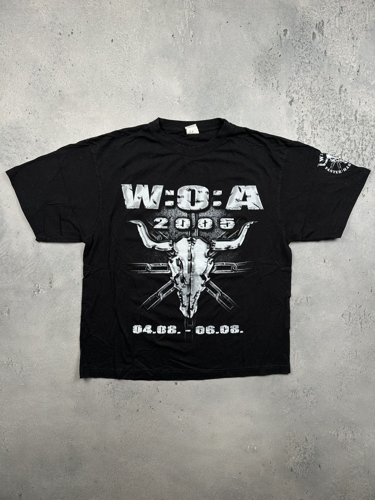 Vintage Vintage Wacken Open Air 2005 Festival T Shirt Metalhead XL Size US XL / EU 56 / 4 - 3 Thumbnail