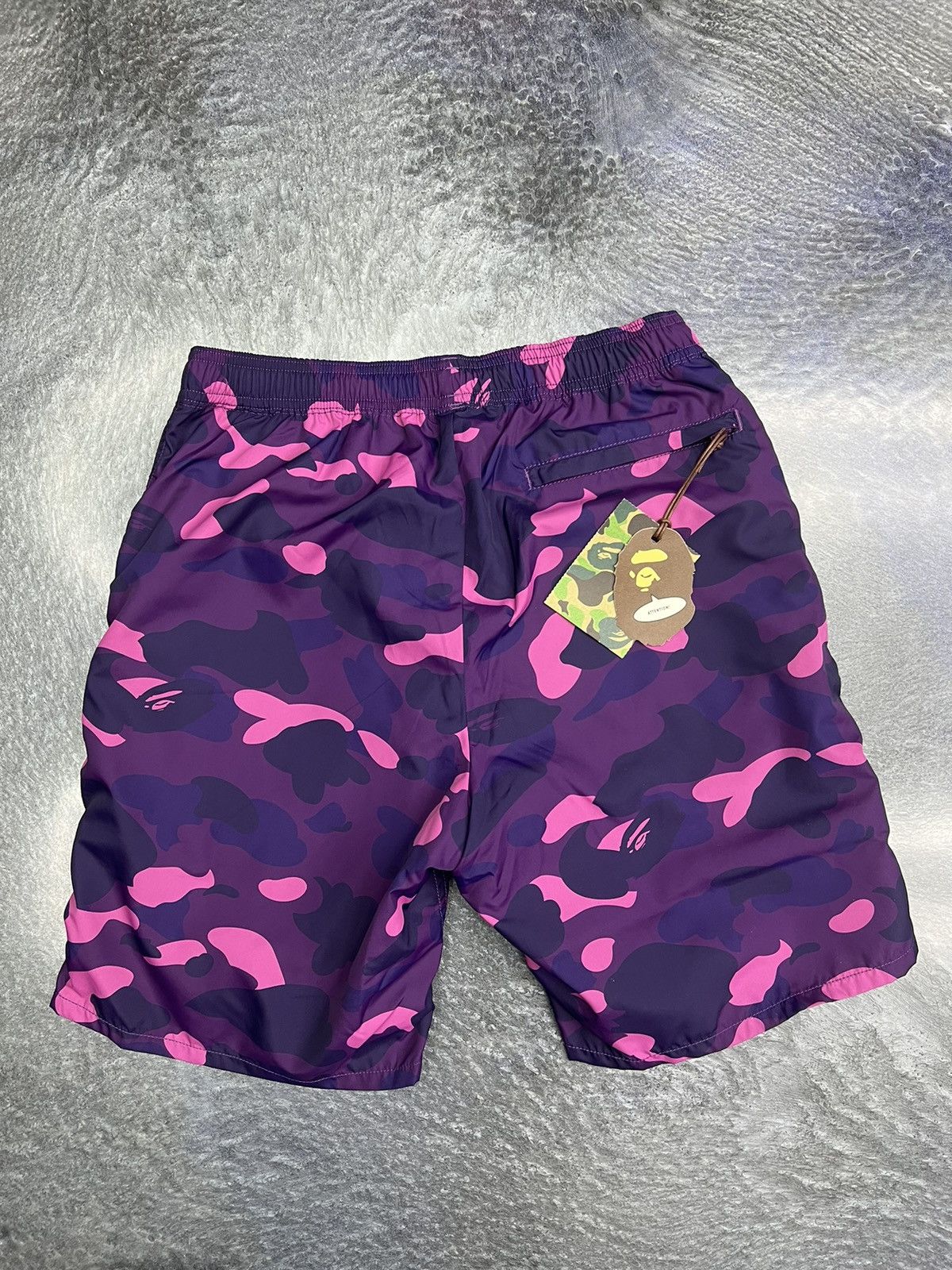 Bape Bape Color Camo Shark Beach Shorts Size US 32 / EU 48 - 6 Thumbnail