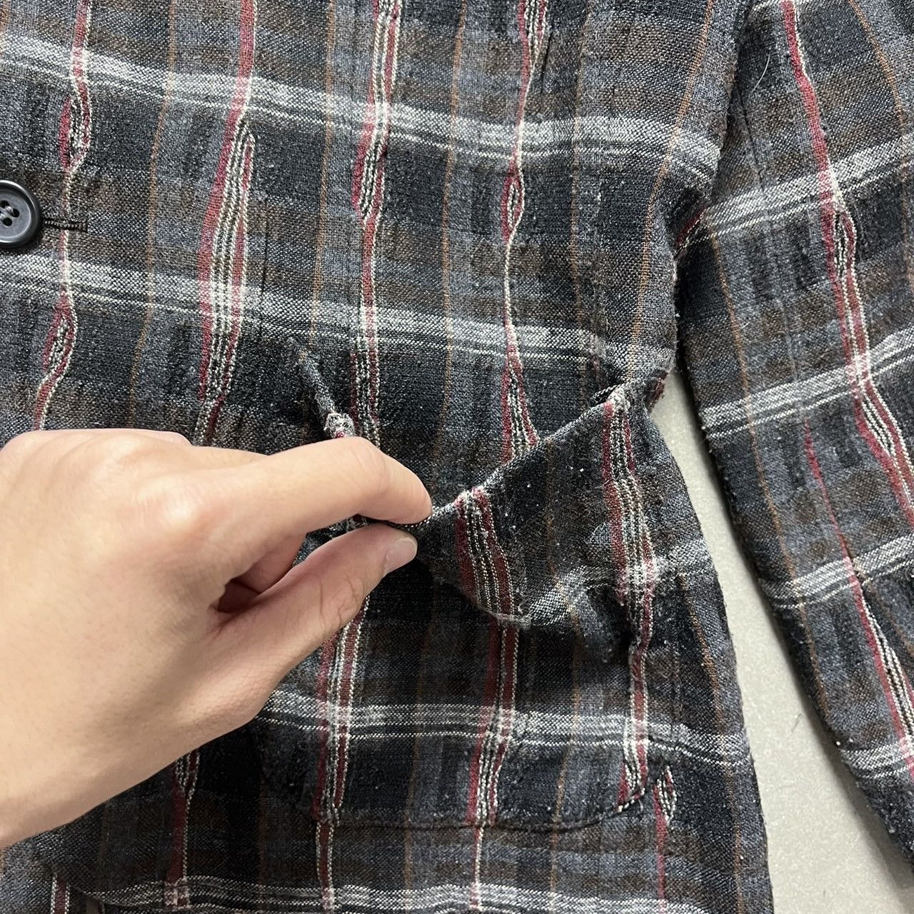Japanese Brand FRAMeWORK Japanese Brand Check Jacket Size US M / EU 48-50 / 2 - 5 Thumbnail