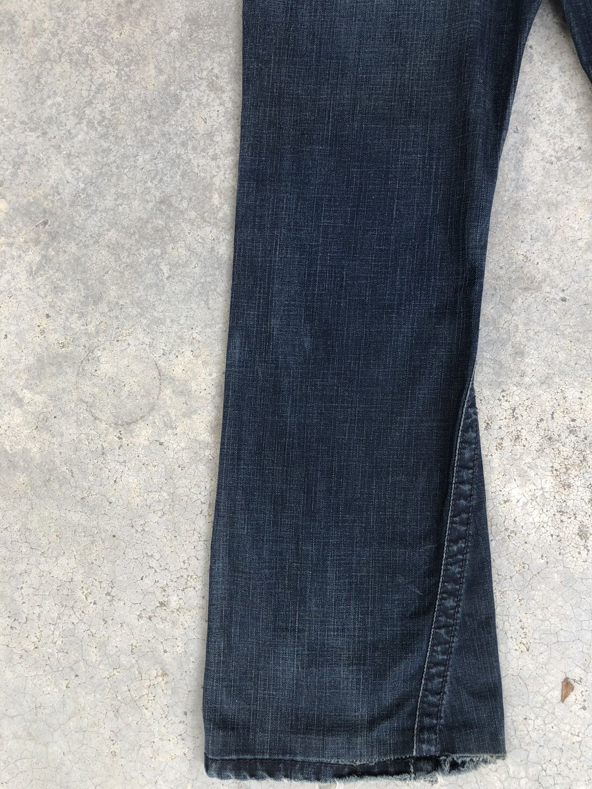 If Six Was Nine Japanese Stitch’s Flared Jeans Distressed Denim Size US 32 / EU 48 - 11 Thumbnail