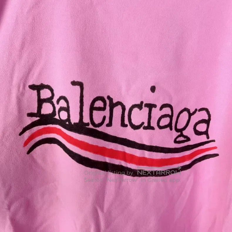 Balenciaga Balenciaga Logo print crew neck short-sleeve T-shirt, wome Size L / US 10 / IT 46 - 2 Thumbnail