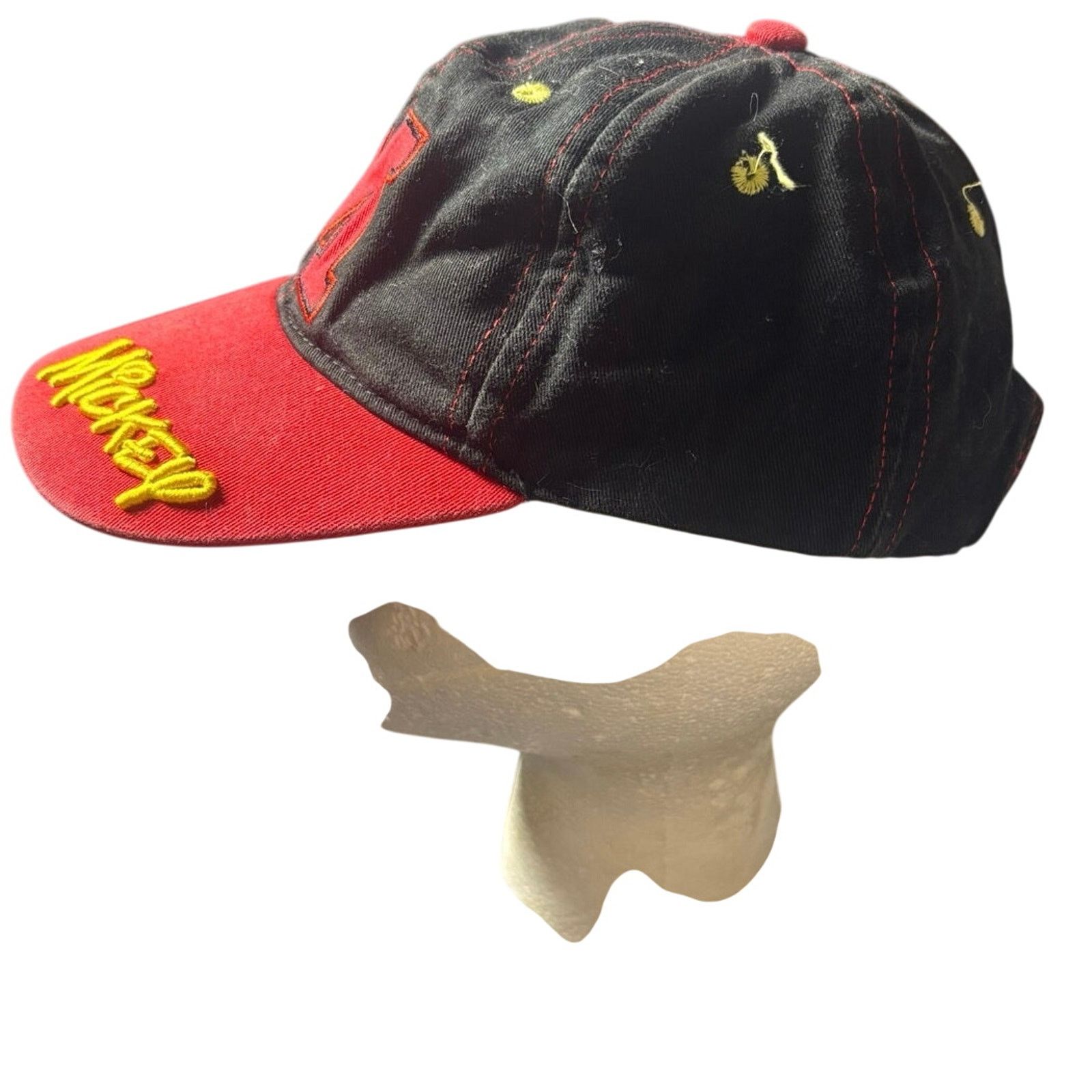 Disney Red Mickey Mouse Kids Hat Size ONE SIZE - 2 Thumbnail