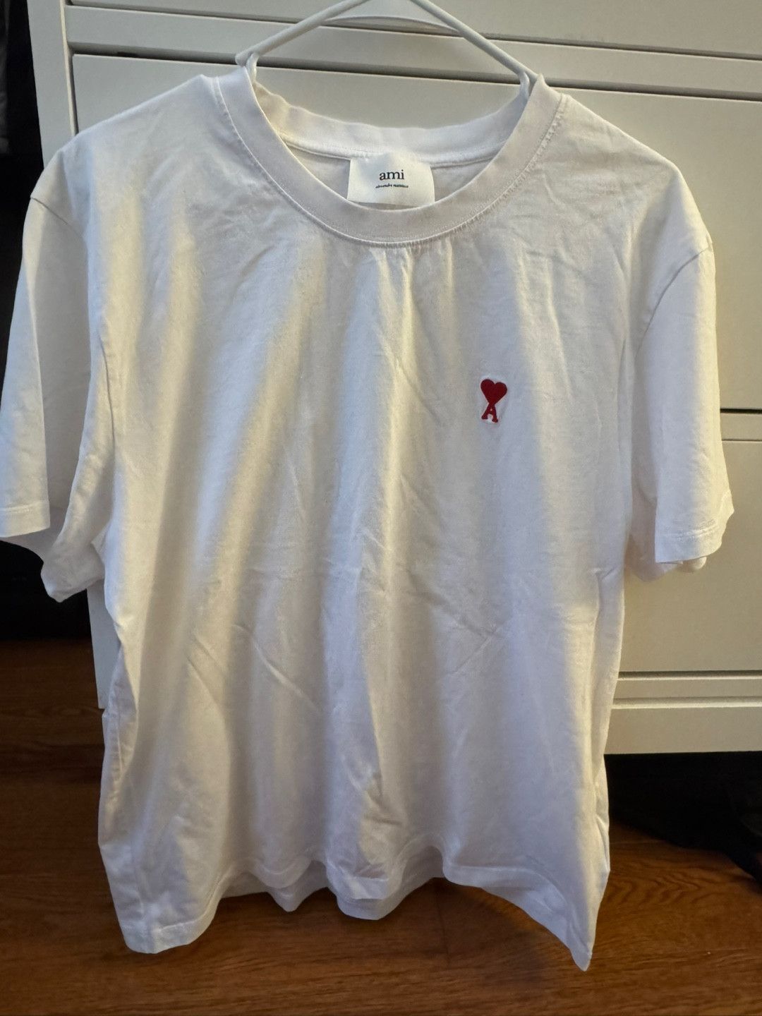 AMI White Ami de Coeur T-Shirt