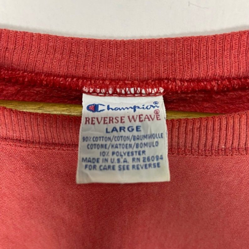 Champion × Vintage Vintage 80s Champion Sweatshirt Size US L / EU 52-54 / 3 - 6 Thumbnail