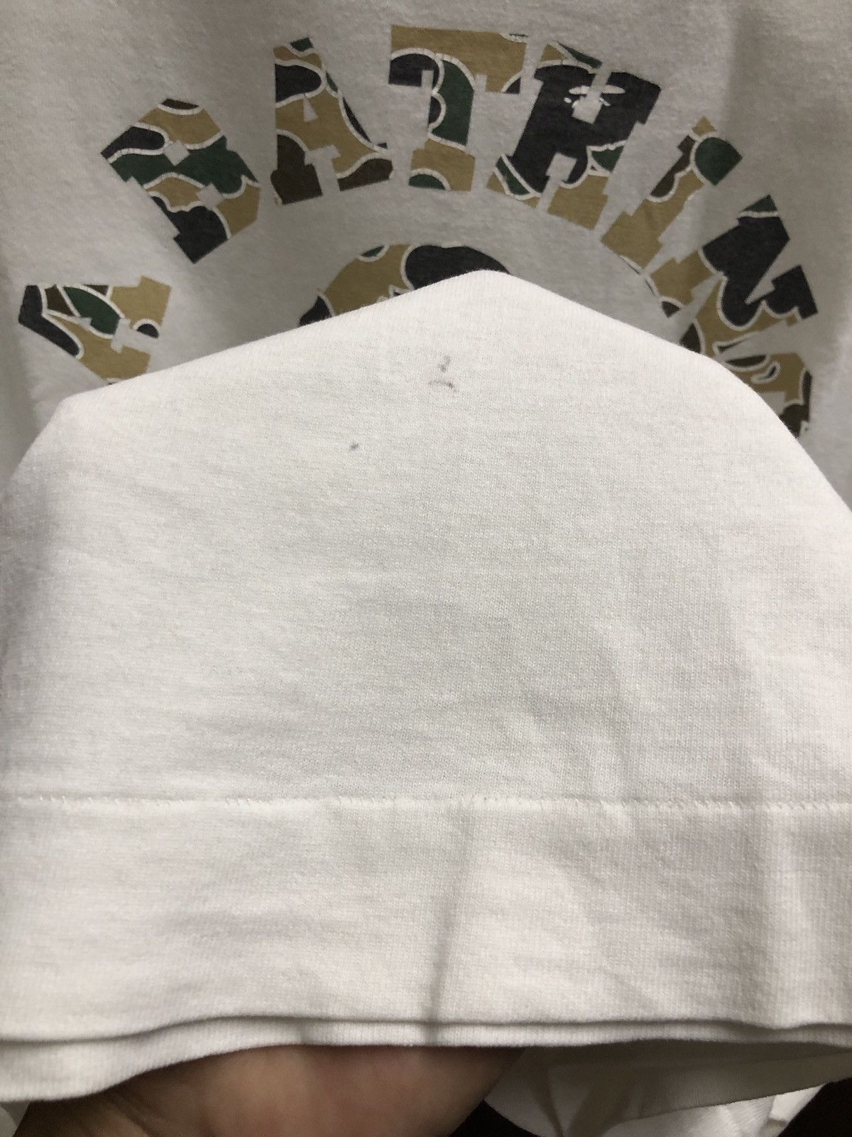 Bape × Vintage Star Camo College Tee Size US L / EU 52-54 / 3 - 5 Thumbnail