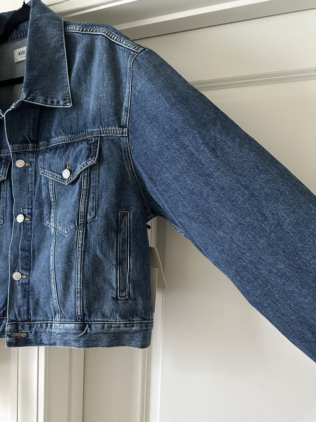 Agolde AGOLDE Dorian organic-cotton denim trucker jacket Size US M / EU 48-50 / 2 - 14 Thumbnail