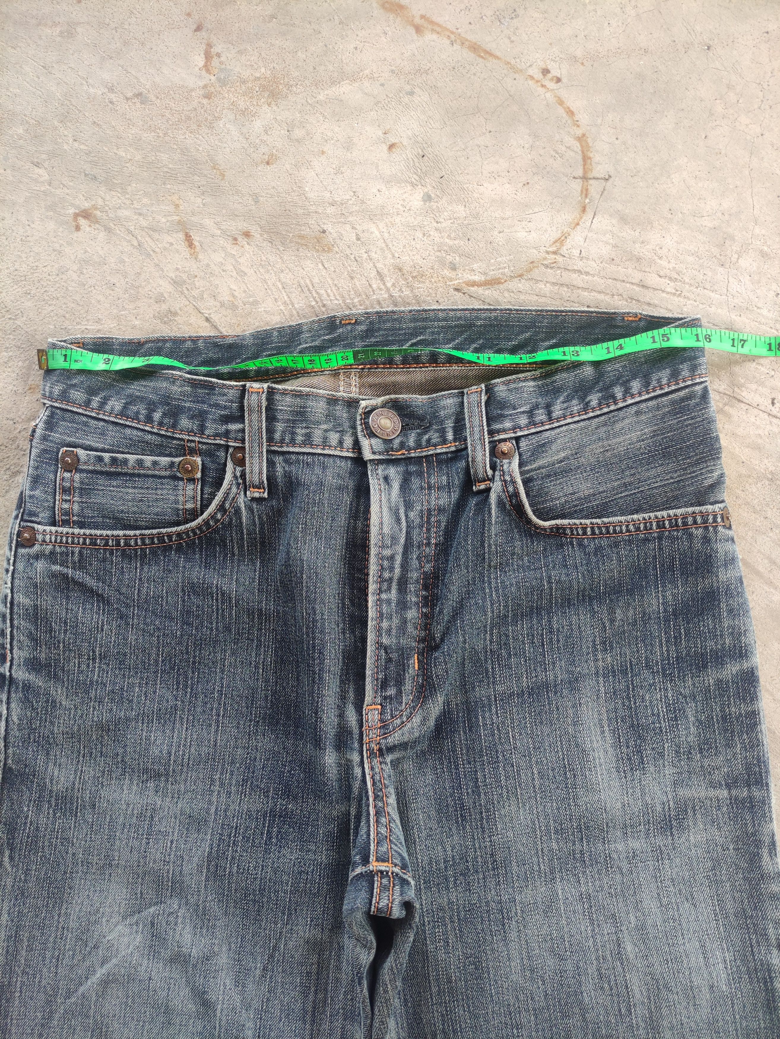 Edwin Vintage Edwin 503 Japan Distressed Faded Denim Pants Size US 32 / EU 48 - 6 Thumbnail