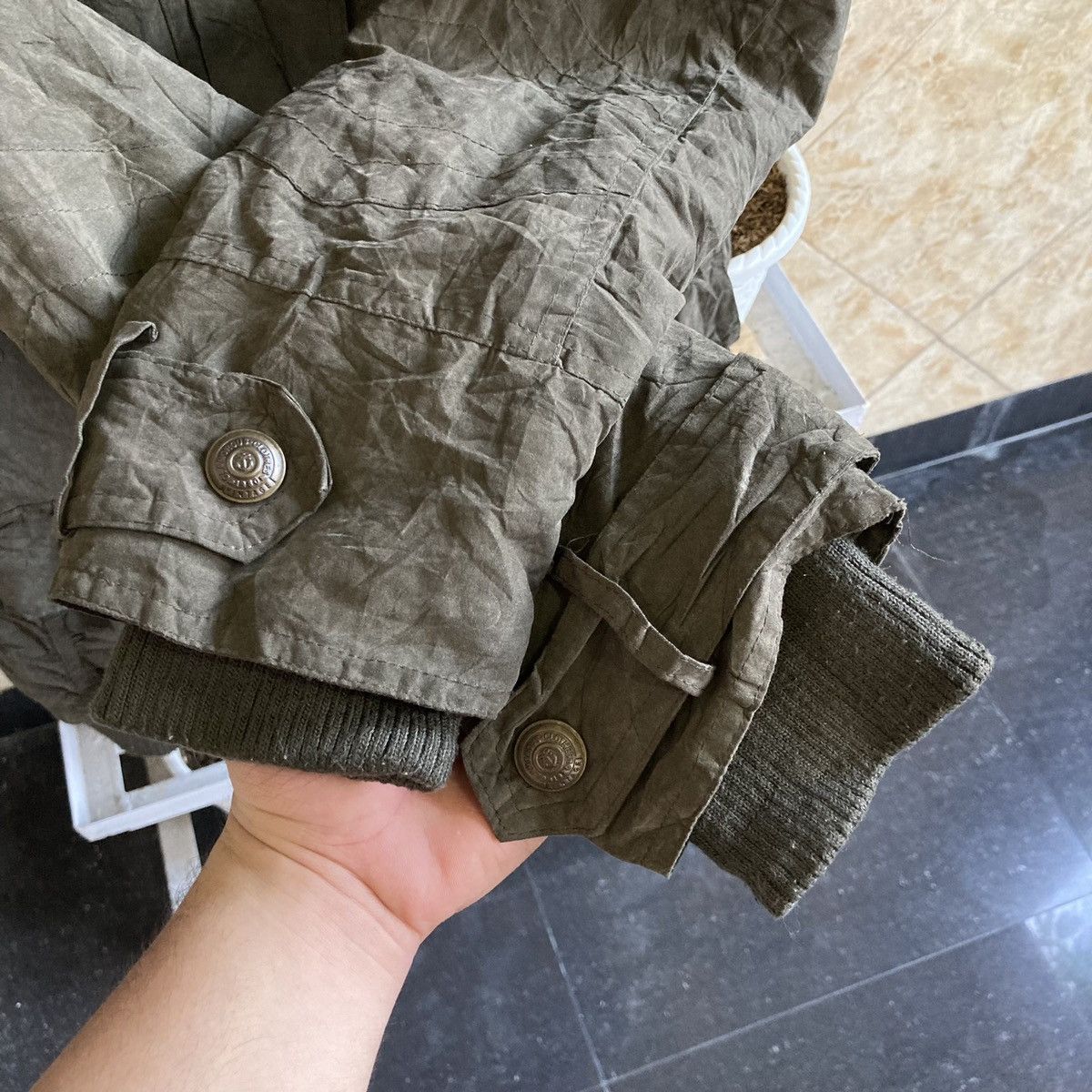 If Six Was Nine C’ESTBIEN! VOUS Vtg Bondage Bono Fur Apocalypse Cargo Jacket Size US M / EU 48-50 / 2 - 9 Thumbnail
