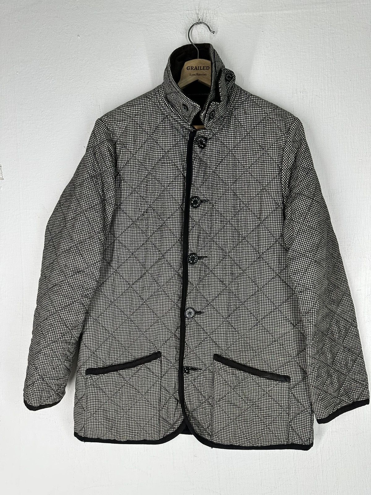 Mackintosh × Vintage Vtg Mackintosh Kaptain Sunshine Quilting Jacket Size US M / EU 48-50 / 2 - 1 Thumbnail