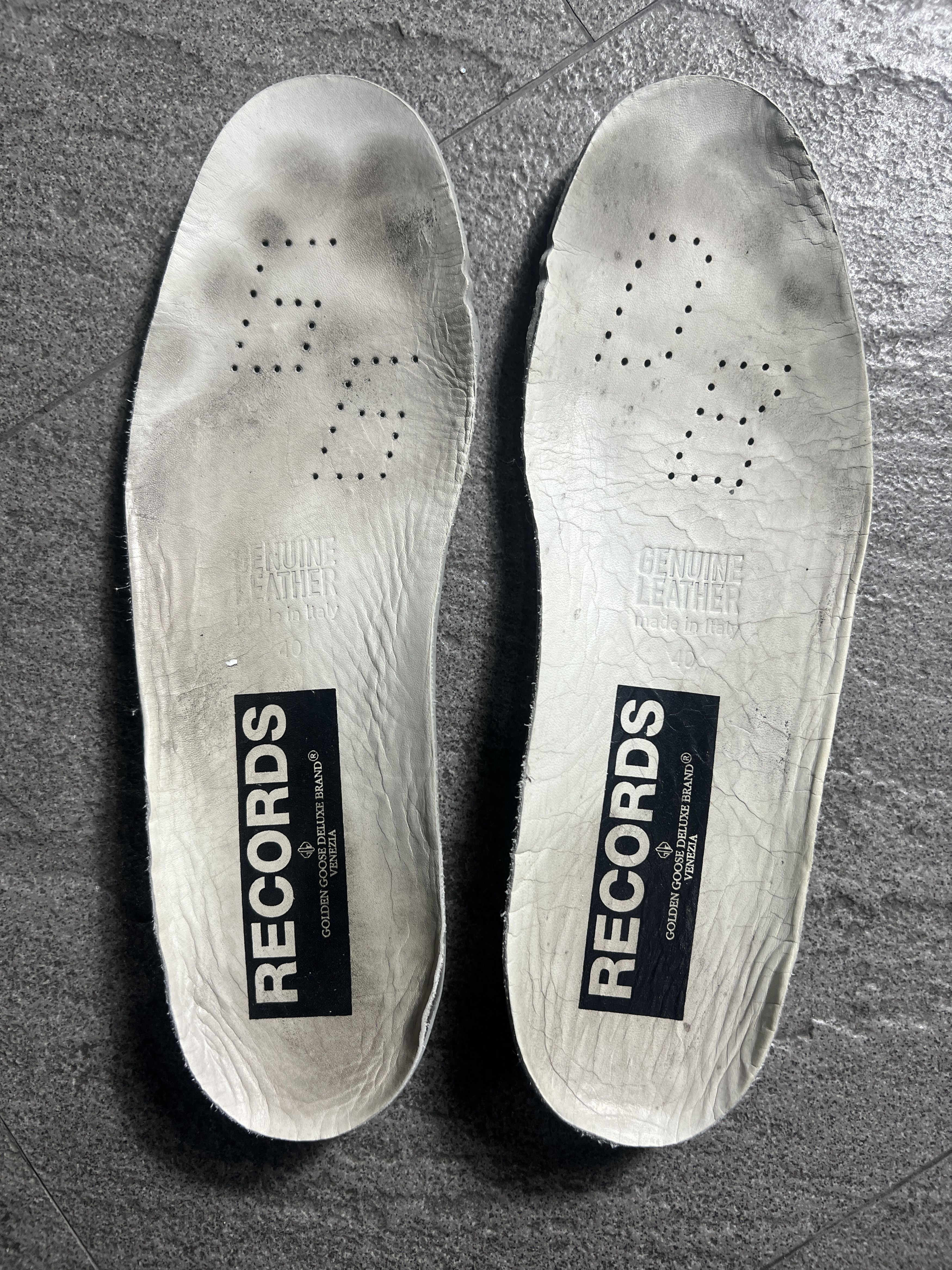 Golden Goose Golden Goose Francy High Gold Records EDT Size 40 Size US 7 / EU 40 - 18 Thumbnail