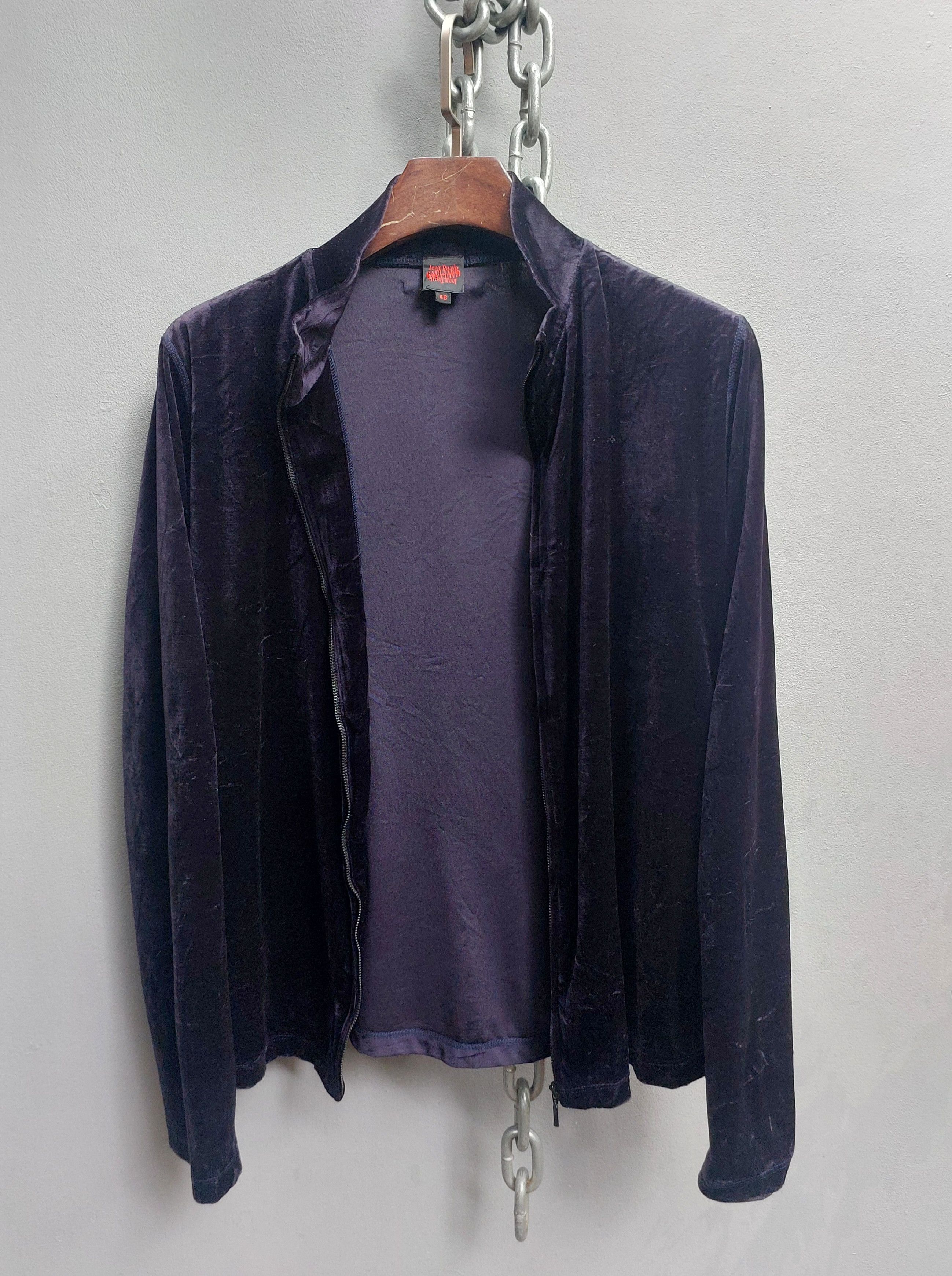 Jean Paul Gaultier Jean Paul Gaultier Velvet Zip-Up Jacket Size US M / EU 48-50 / 2 - 6 Thumbnail