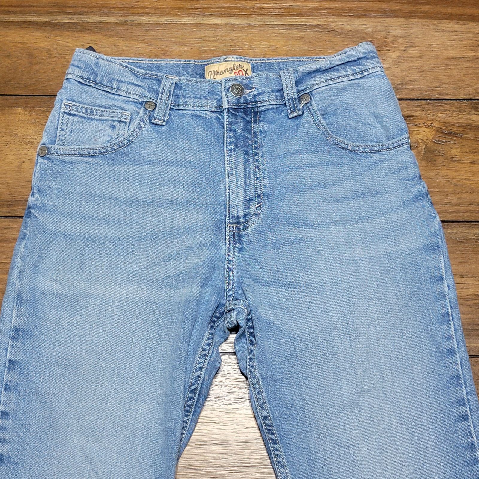 Wrangler Wrangler 20X Straight Denim Jeans - Size W28 X L30 Size 28" / US 6 / IT 42 - 2 Thumbnail