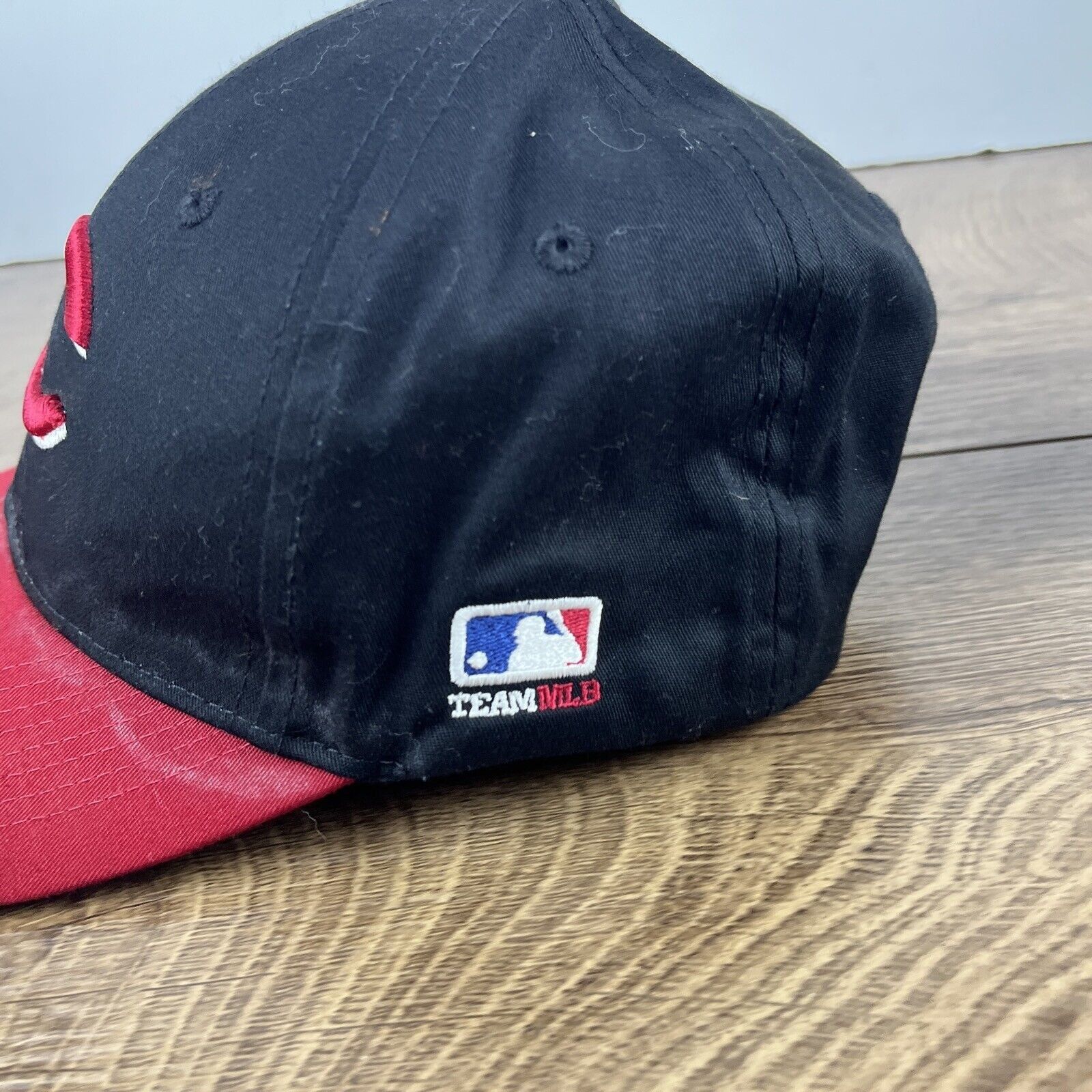 Other Cincinnati Reds MLB Hat Cincy Reds Hat Black Adjustable Adul Size ONE SIZE - 7 Thumbnail