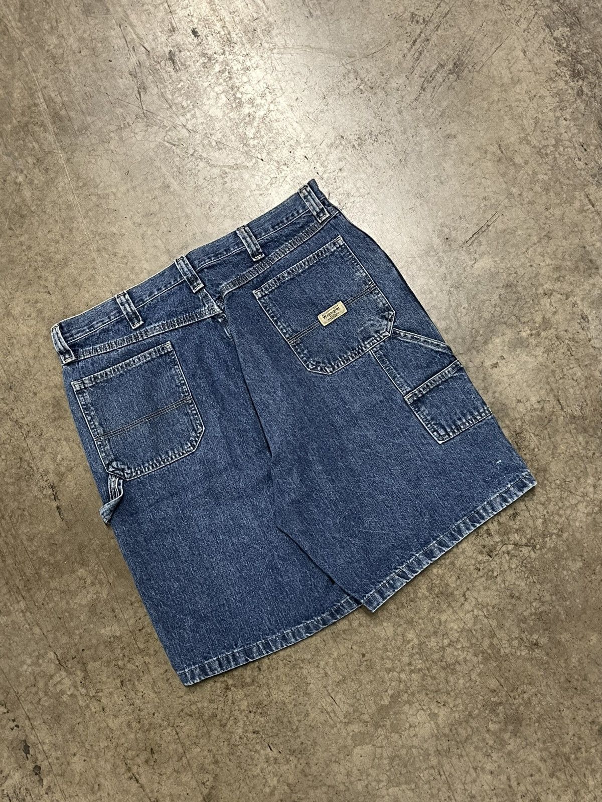 Vintage × Wrangler Jorts vintage baggy fit carpenter cargo skater streetwear Size US 36 / EU 52 - 1 Thumbnail