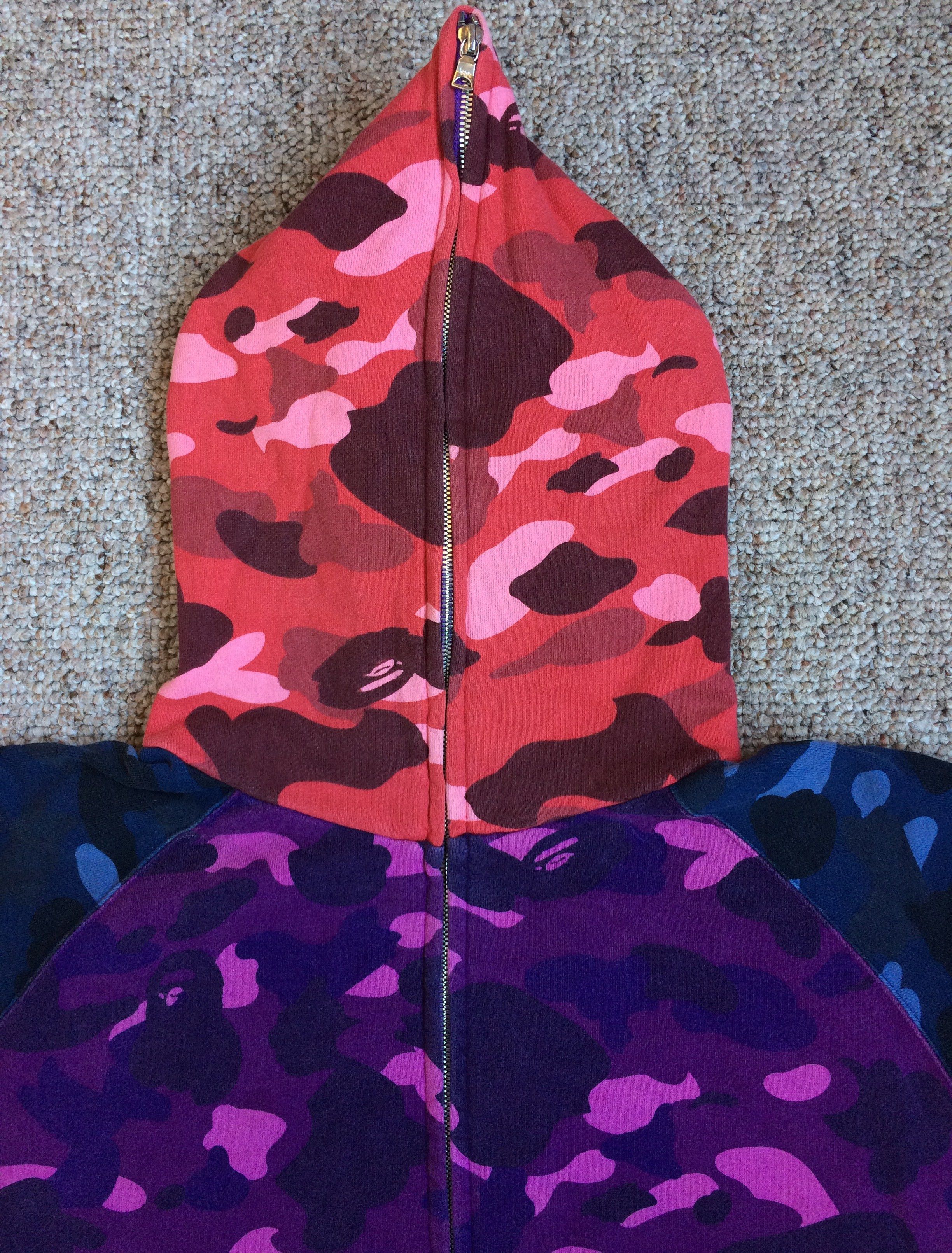Bape F/W 2005 Bape Crazy Camo Hoodie Size US L / EU 52-54 / 3 - 2 Thumbnail
