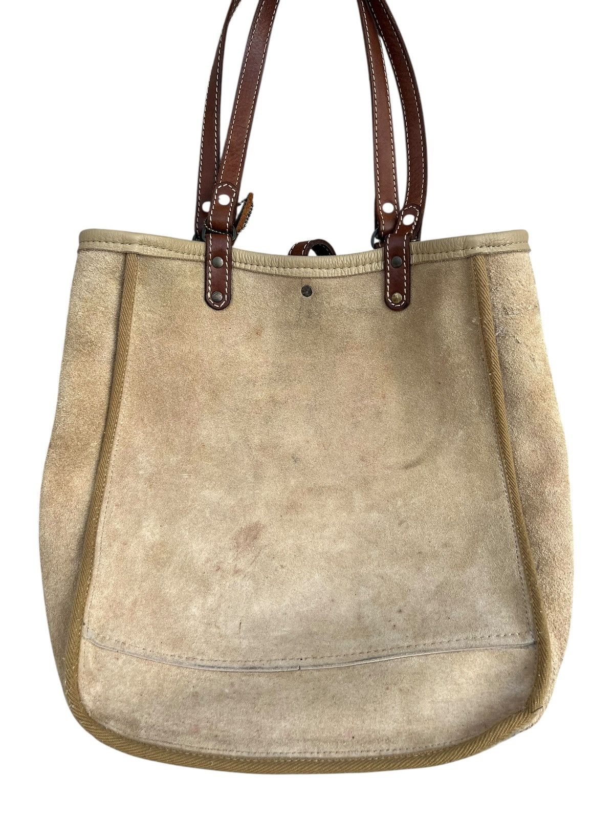 Leather Y. Omori Japan Patina Leather Tote Bag Size ONE SIZE - 20 Thumbnail