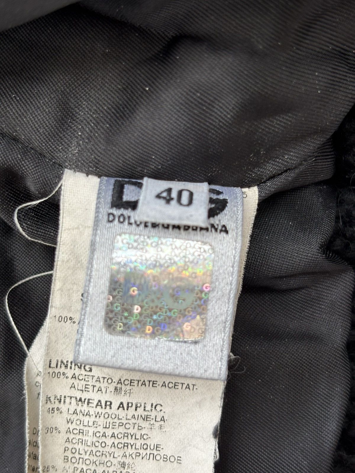Dolce & Gabbana Y2K Crop Napoleon Leather Jacket Size US XS / EU 42 / 0 - 8 Thumbnail