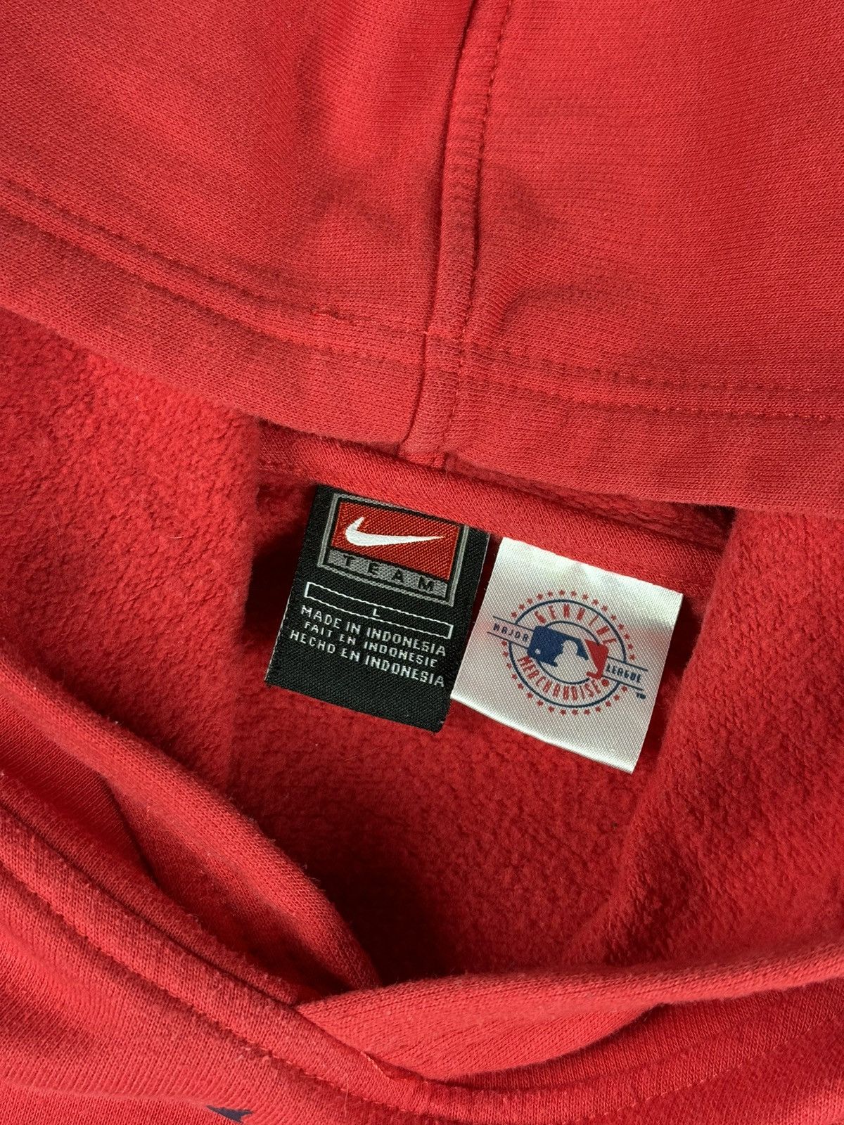 MLB × Nike × Vintage Vintage Boston Red Sox MLB Nike Hoodie Sweatshirt Size US S / EU 44-46 / 1 - 7 Thumbnail